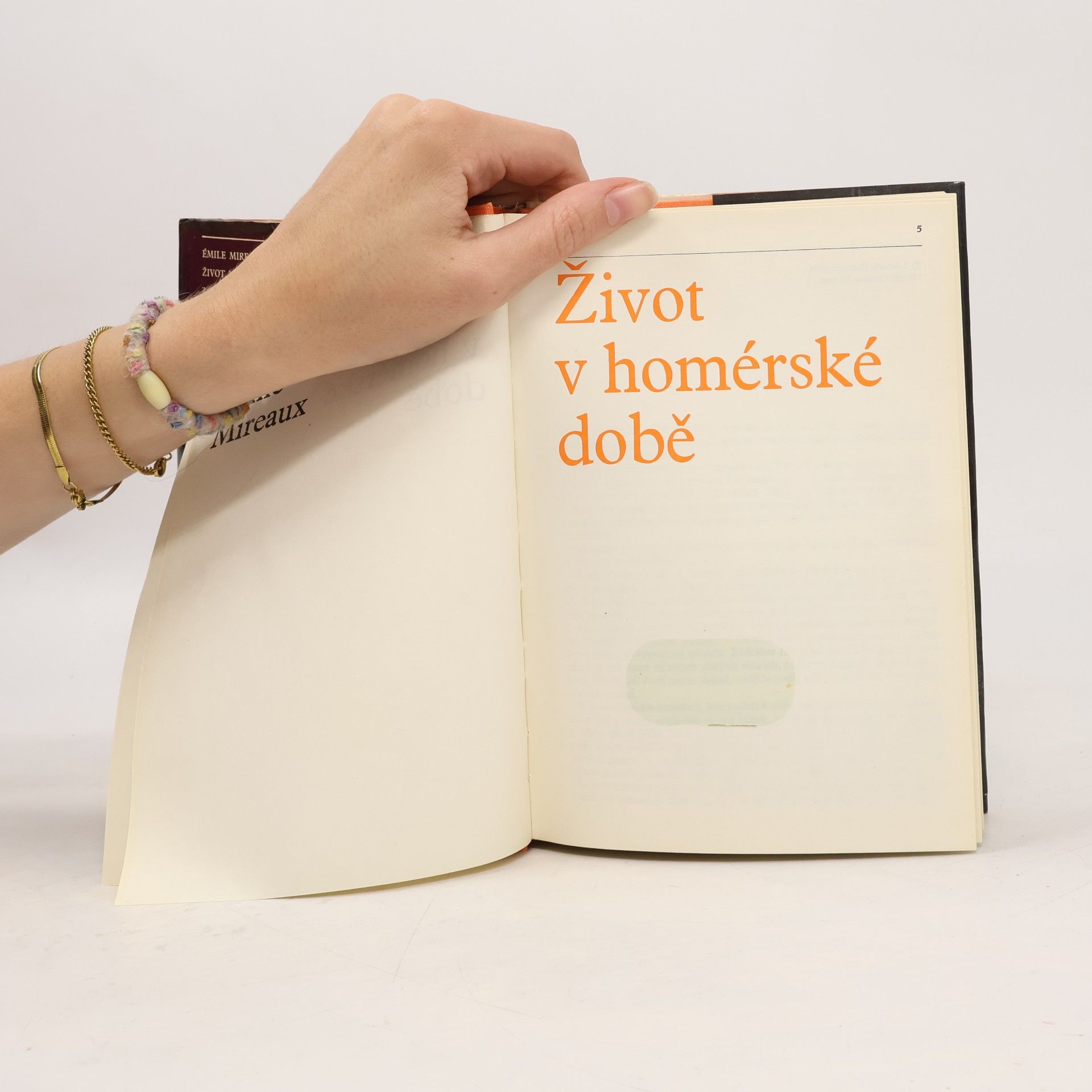Émile Mireaux Život v homérské době