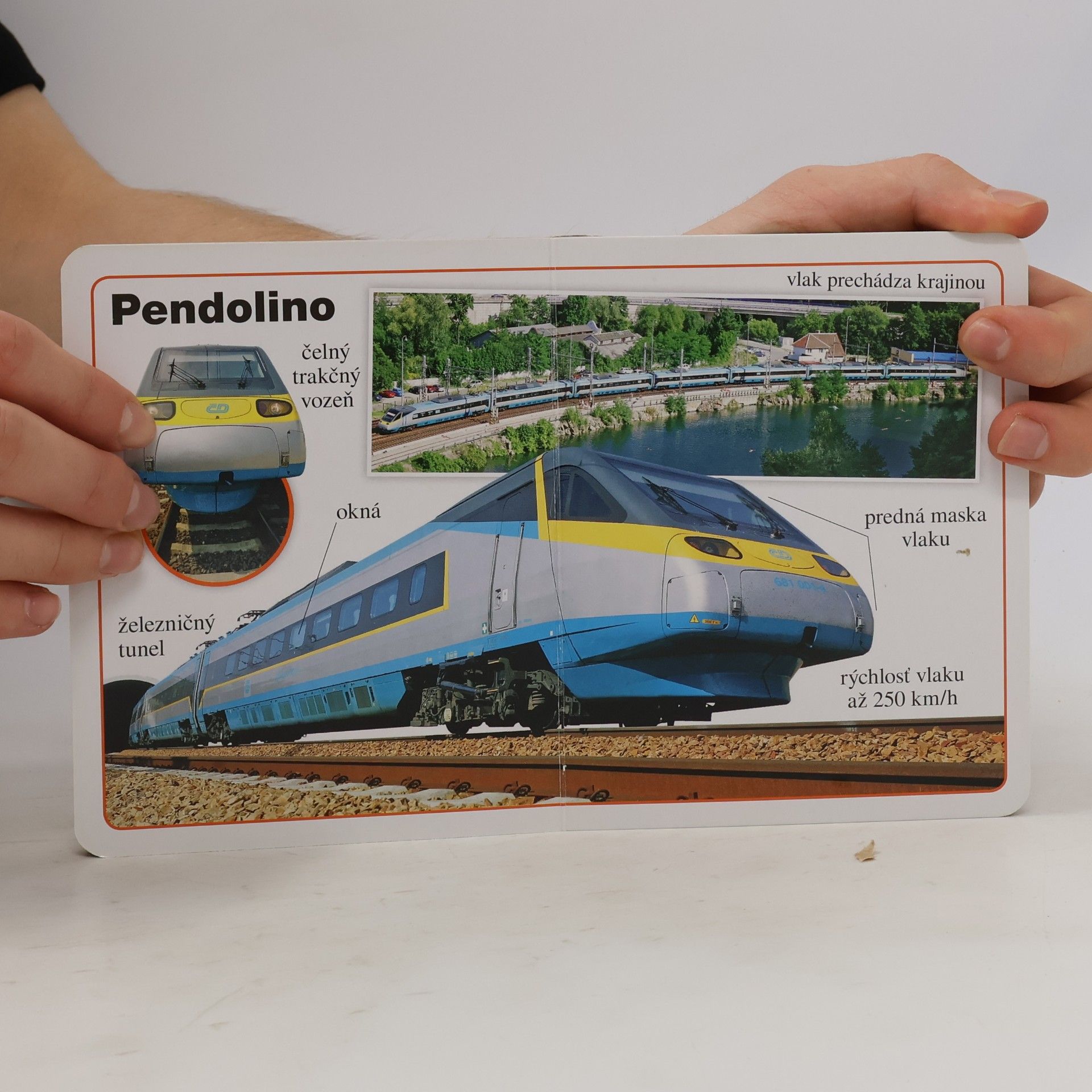 Kolektiv autorů Moja prvá kniha. Vlaky