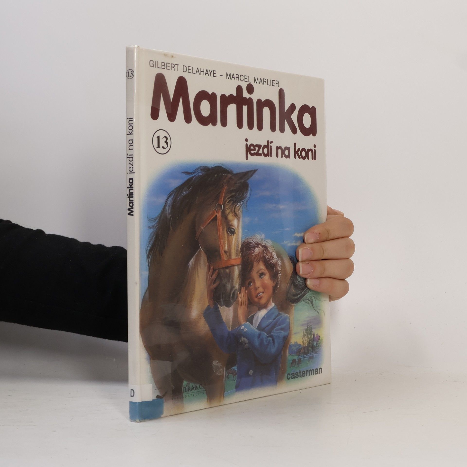 Martinka jezdí na koni