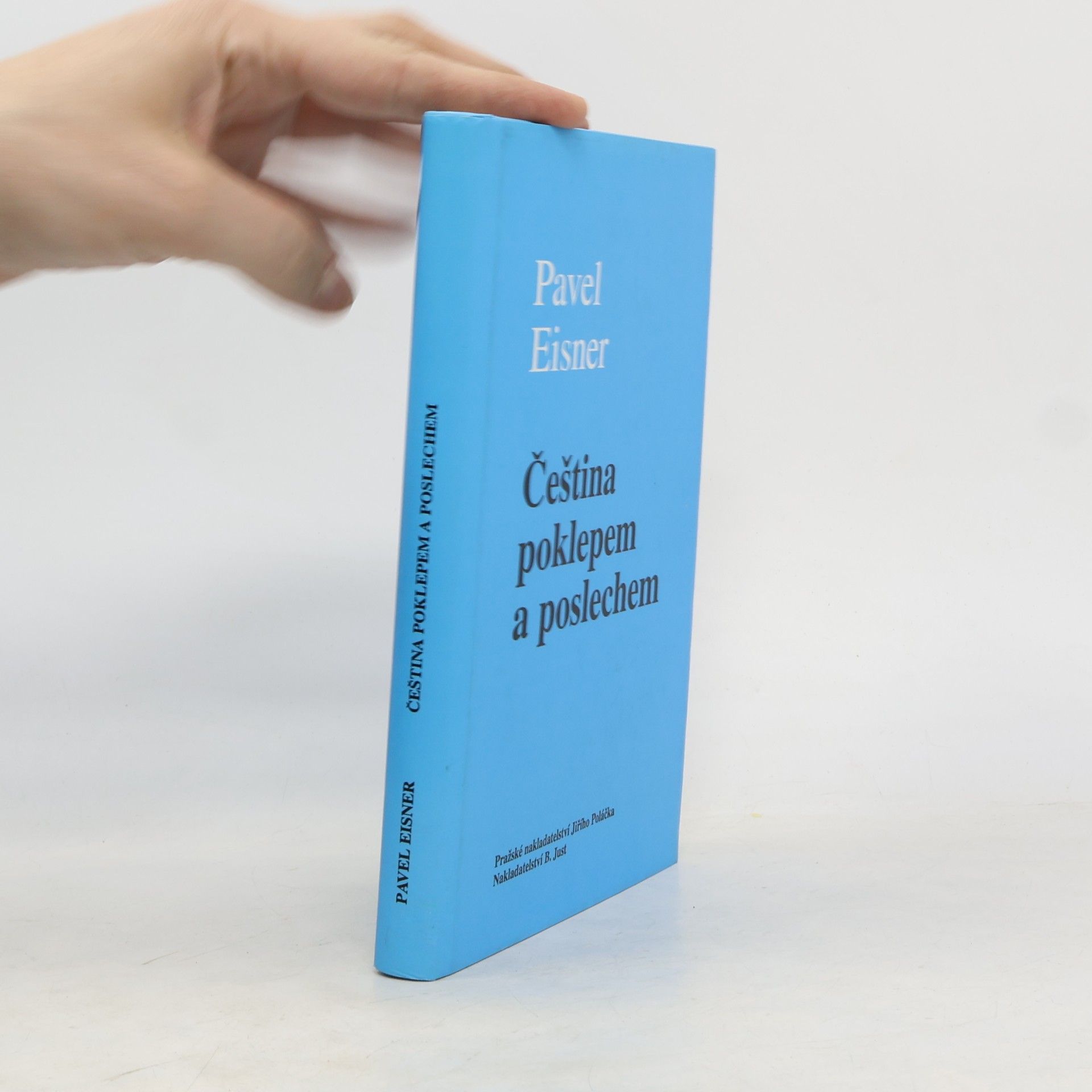 Pavel Eisner Čeština poklepem a poslechem