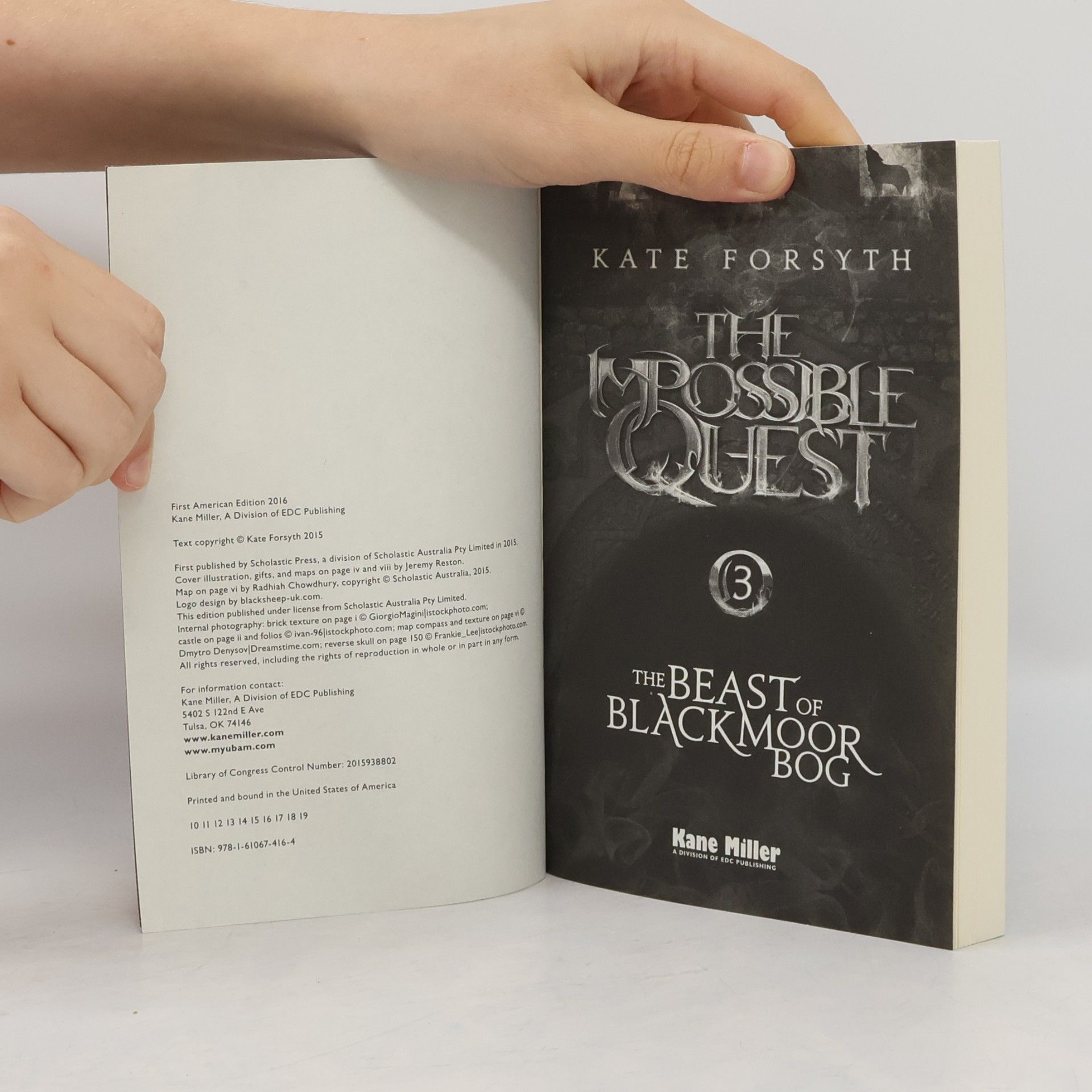 Kate Forsyth The Impossible Quest - 3: The Beast of Blackmoor Bog