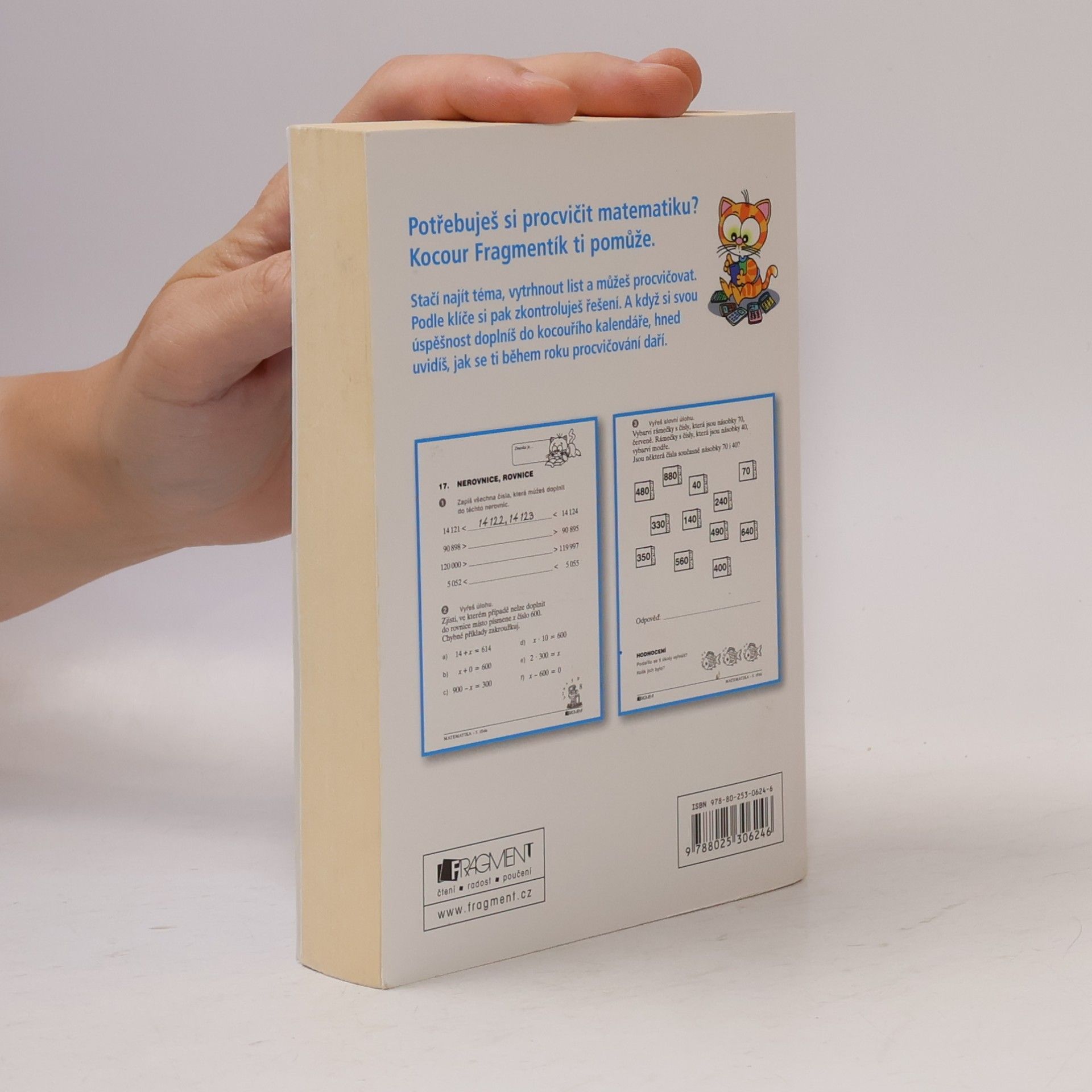 Eva Bezoušková Pětiminutovky pro ZŠ : matematika - 5. třída