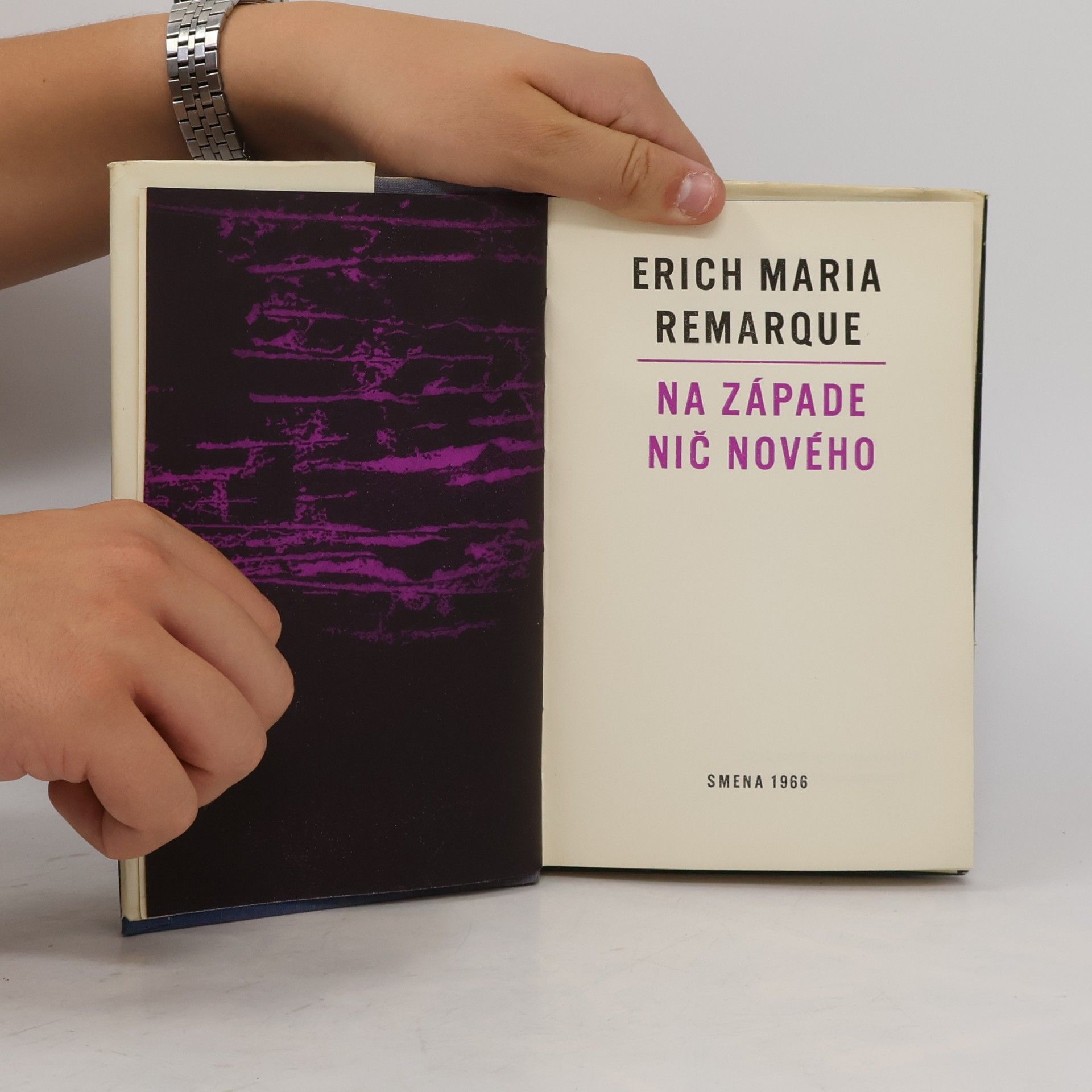 Erich Maria Remarque Na západe nič nového