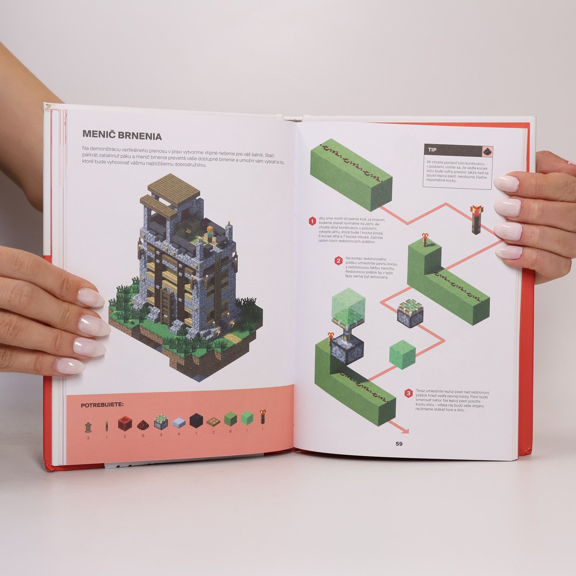 Craig Jelley Minecraft. Sprievodca na využitie Redstonu