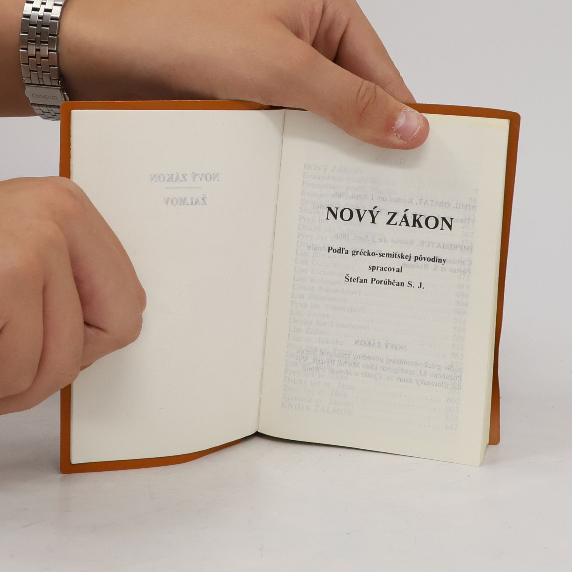 Štefan Porúbčan S. J. Nový zákon