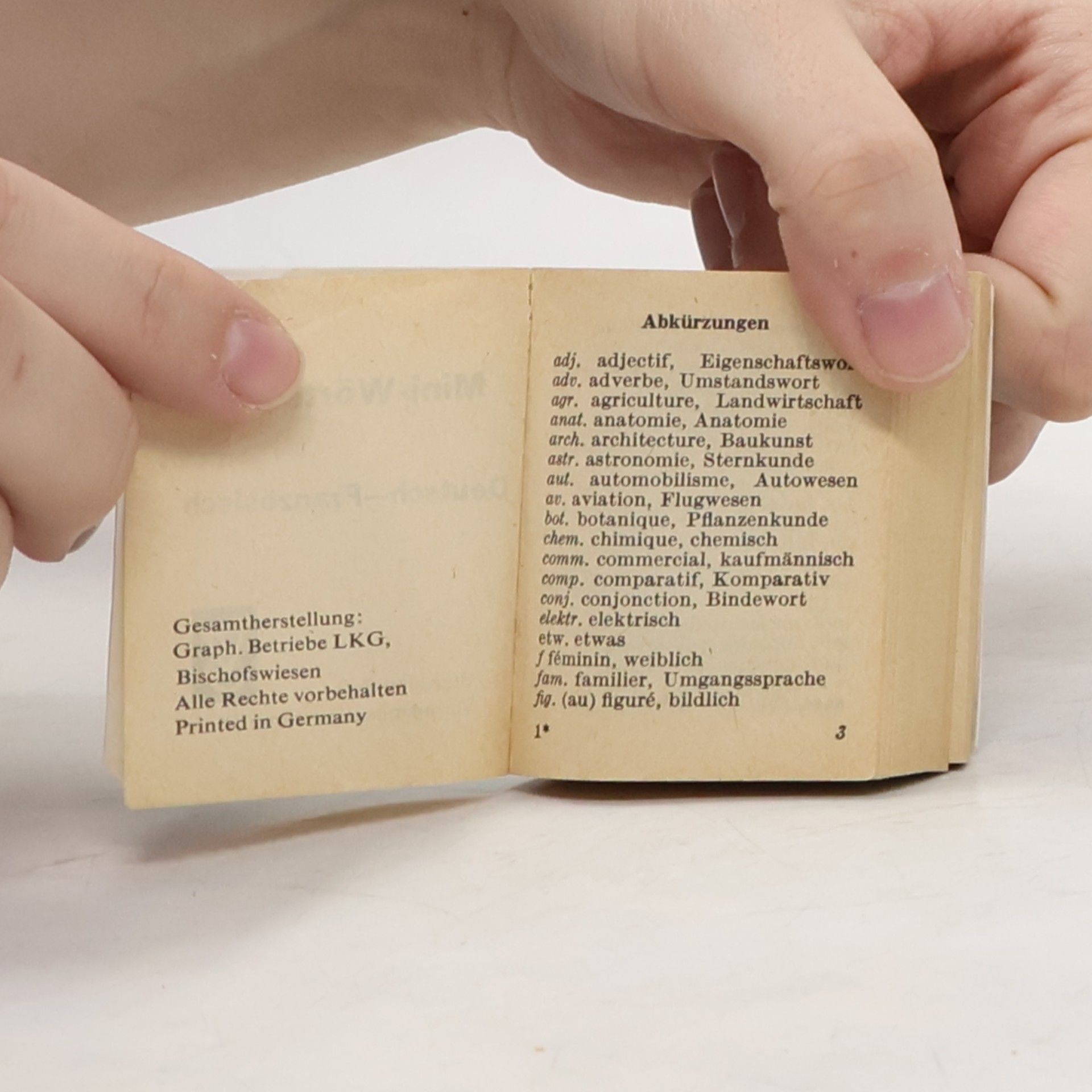 Autorenkollektiv Mini-Wörterbuch A-Z Französisch-Deutsch