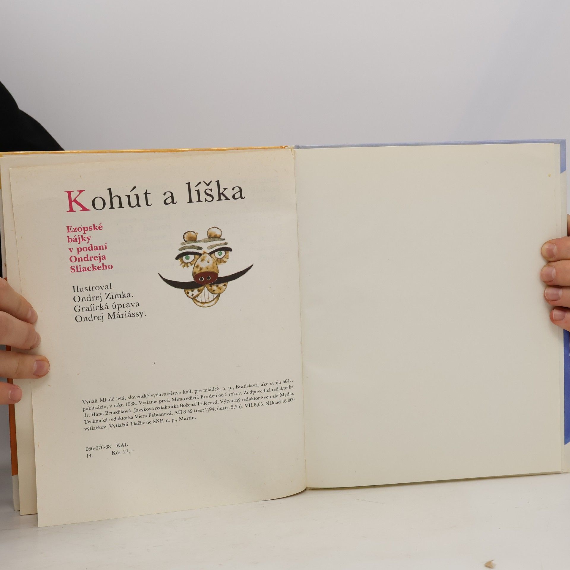 Ondrej Sliacky Kohút a líška
