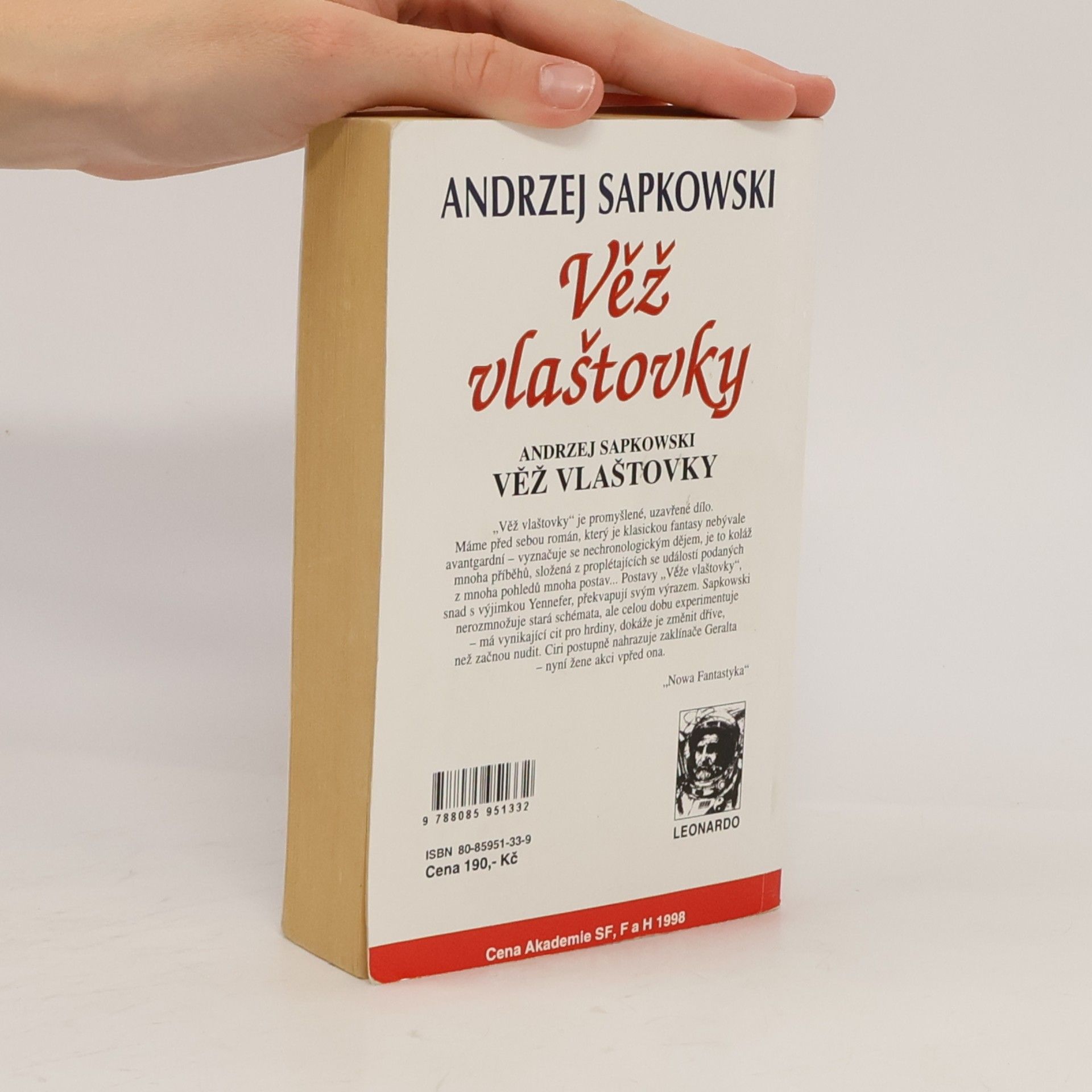 Andrzej Sapkowski Věž vlaštovky
