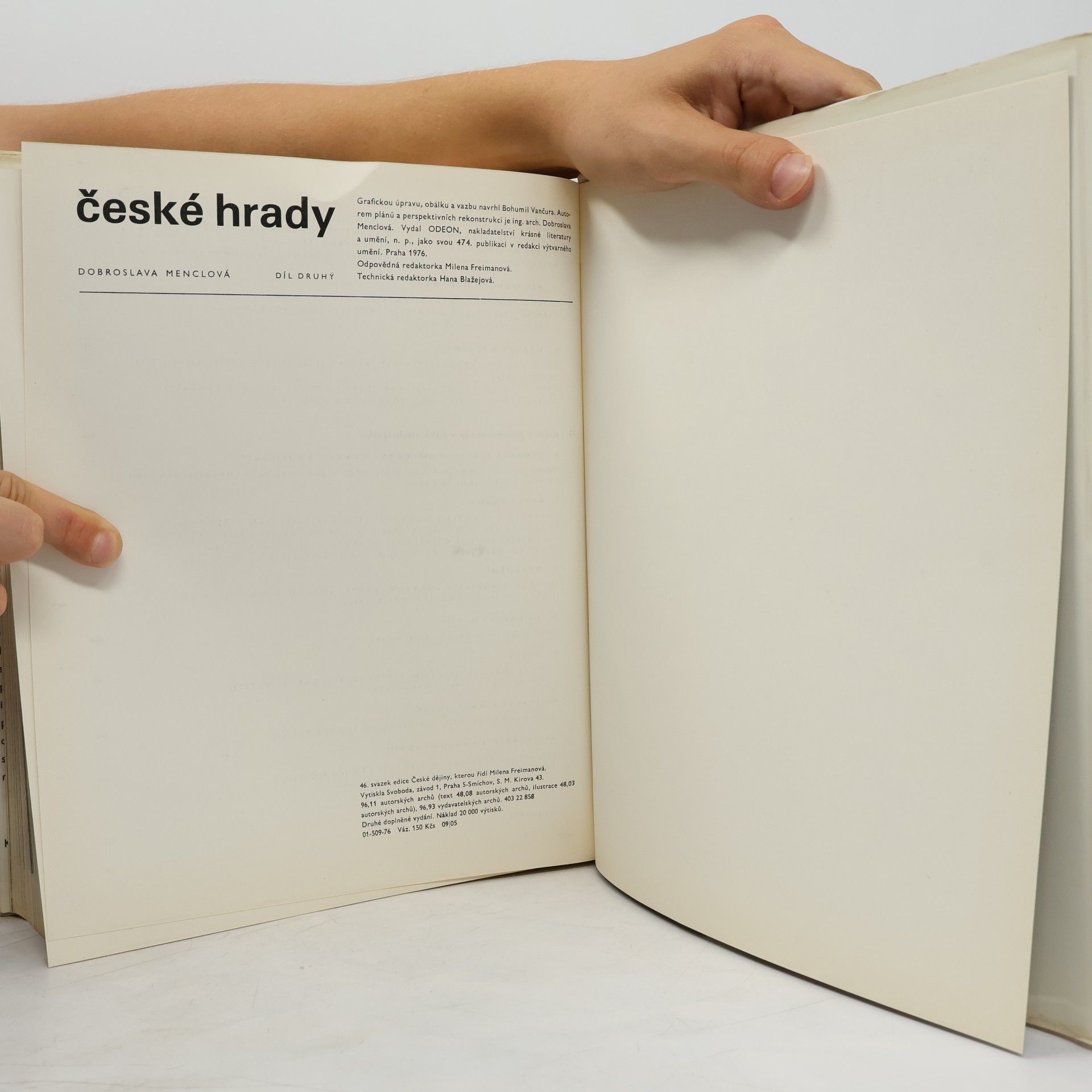 Dobroslava Menclová České hrady 2
