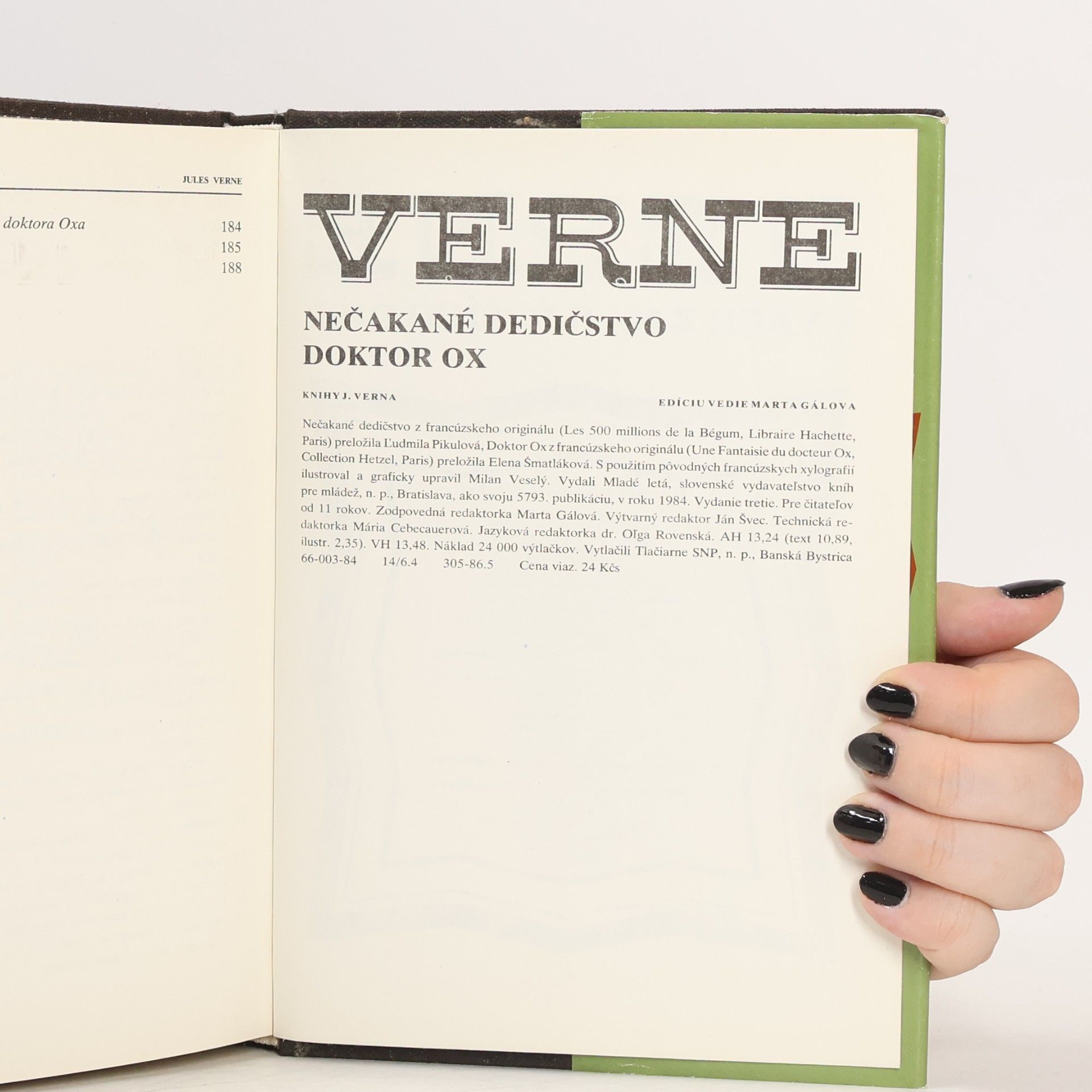 Jules Verne Nečakané dedičstvo. Doktor Ox