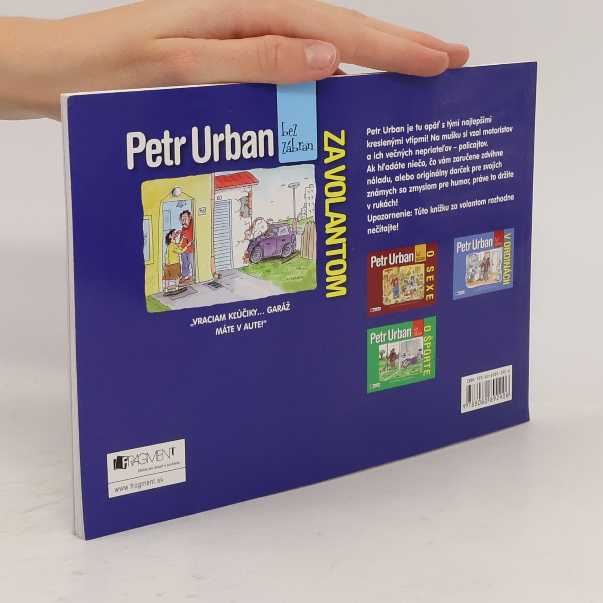 Petr Urban Petr Urban bez zábran Za volantom