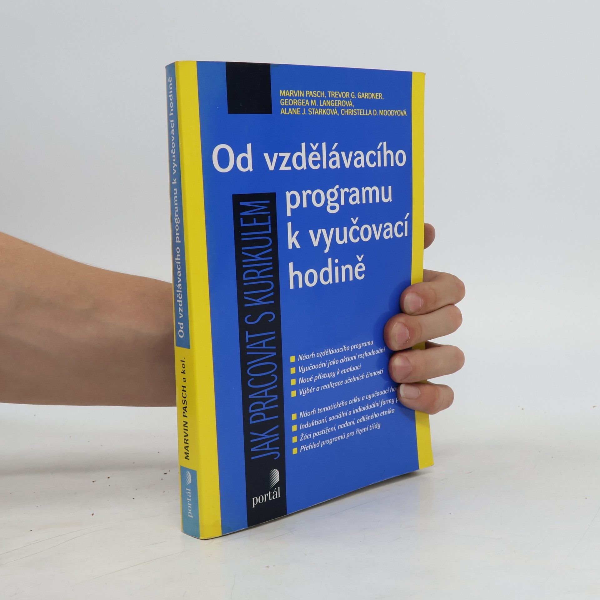 Marvin Pasch Od vzdělávacího programu k vyučovací hodině