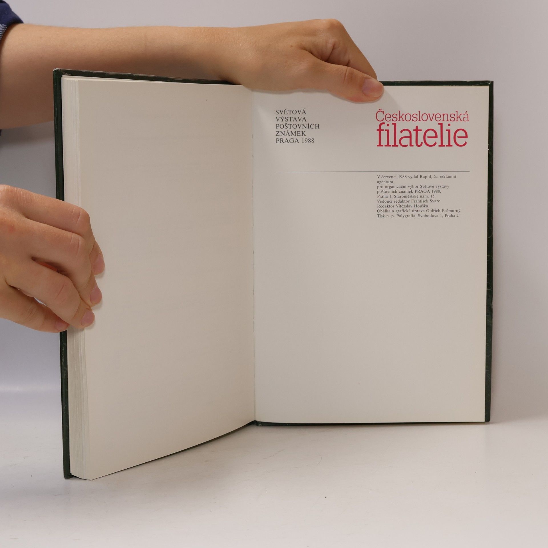 František Švarc Československá filatelie