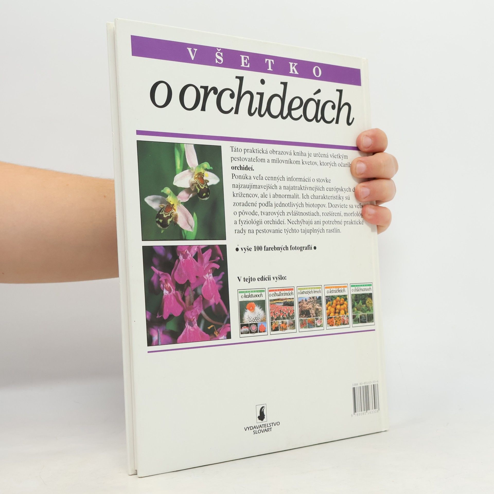 Oldřich Potůček Všetko o orchideách