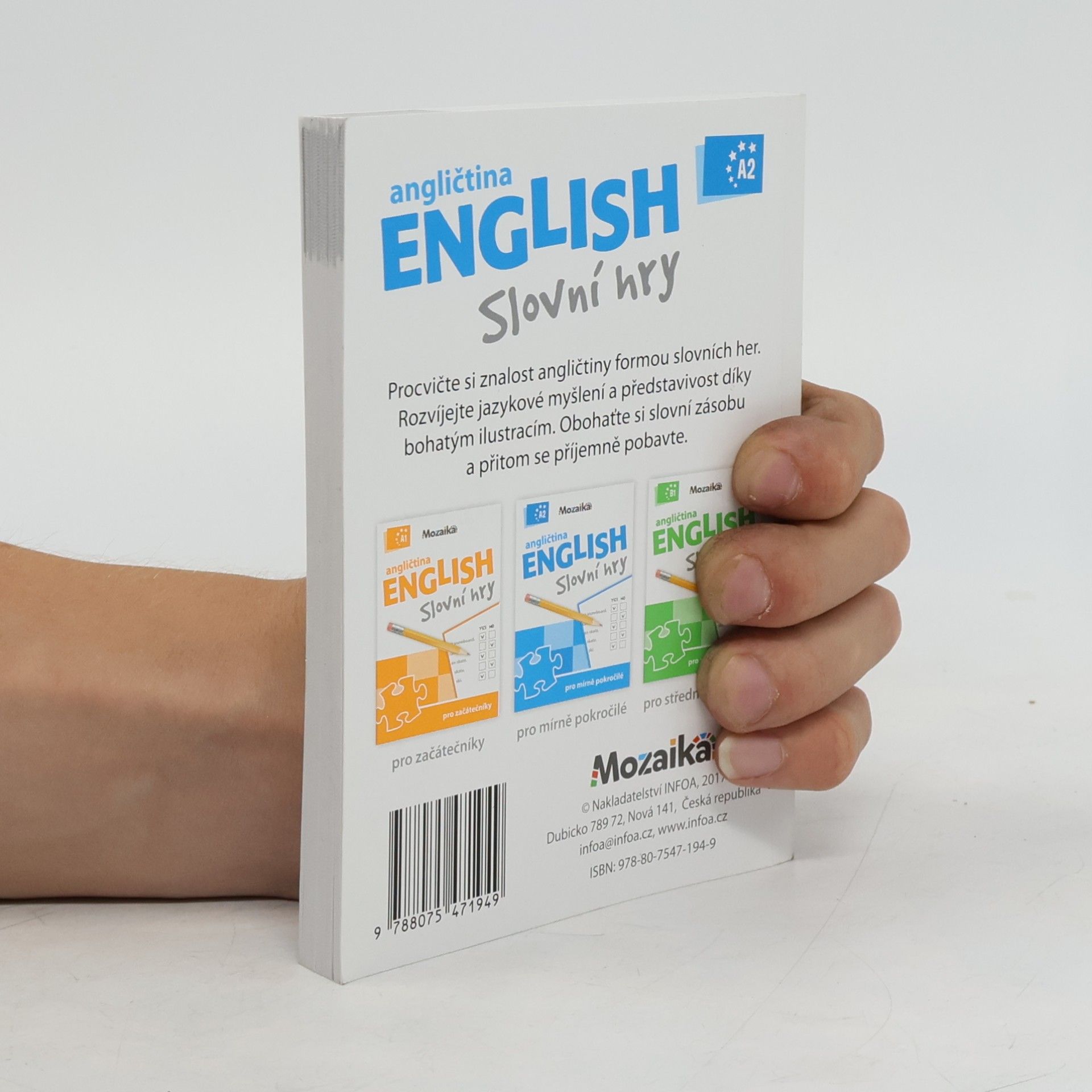 Antonín Šplíchal English = Angličtina : slovní hry pro mírně pokročilé : A2