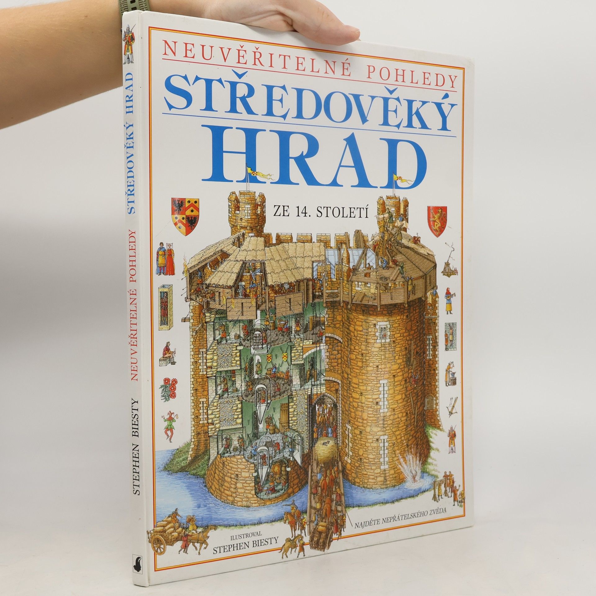 Stephen Biesty Středověký hrad [ze 14. století]