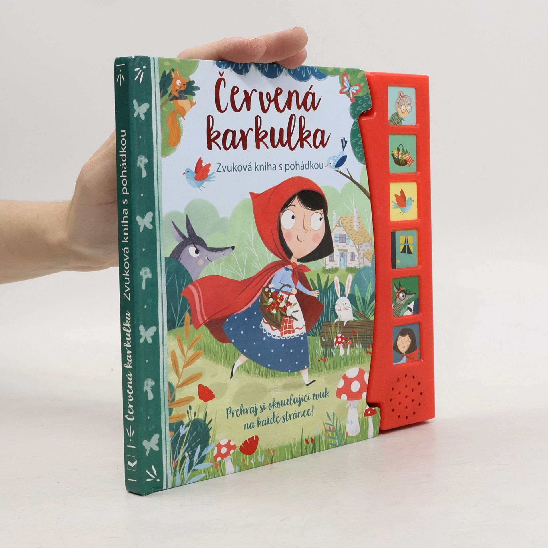 Kolektiv autorů Červena karkulka - Zvuková kniha s pohádkou