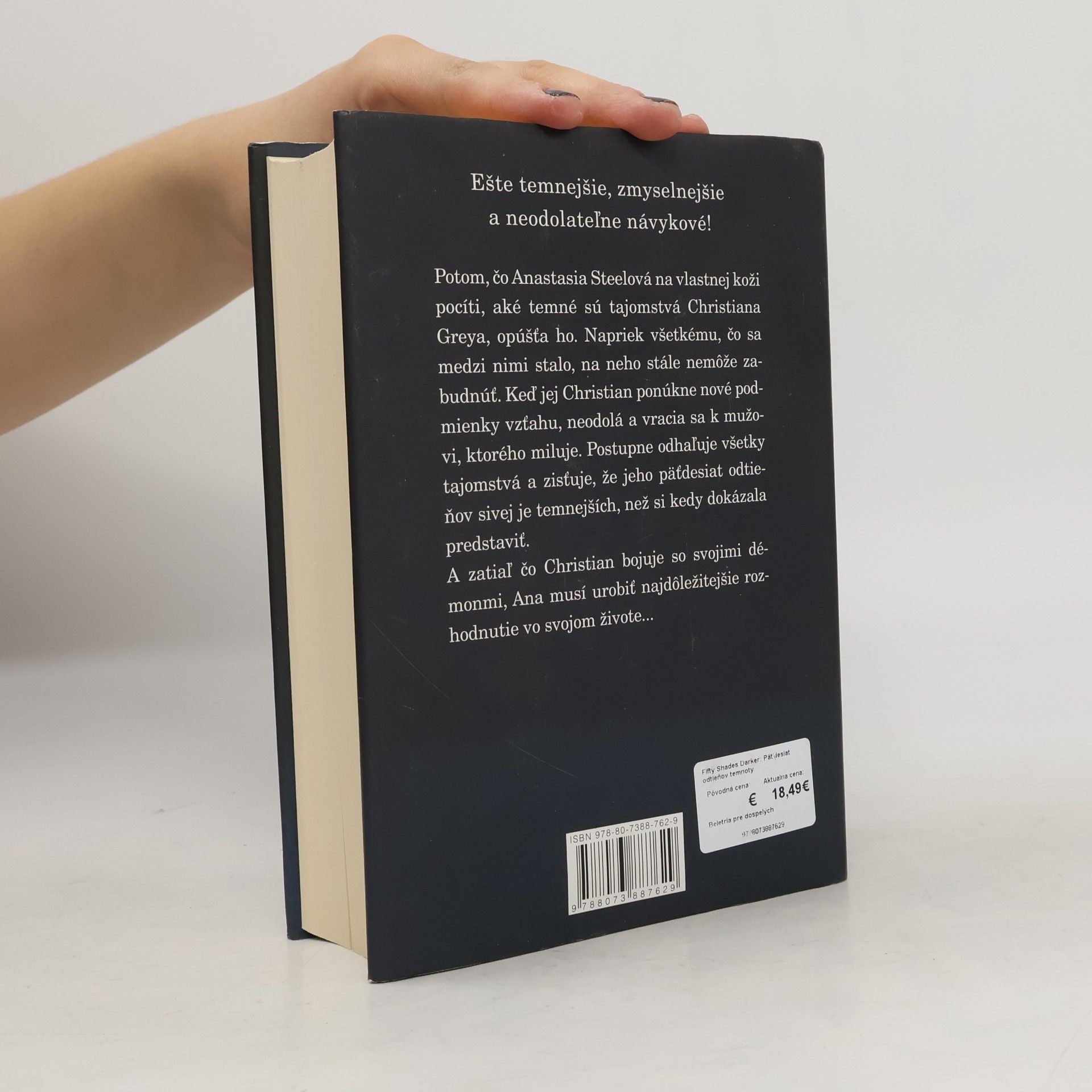 E L James Päťdesiat odtieňov temnoty
