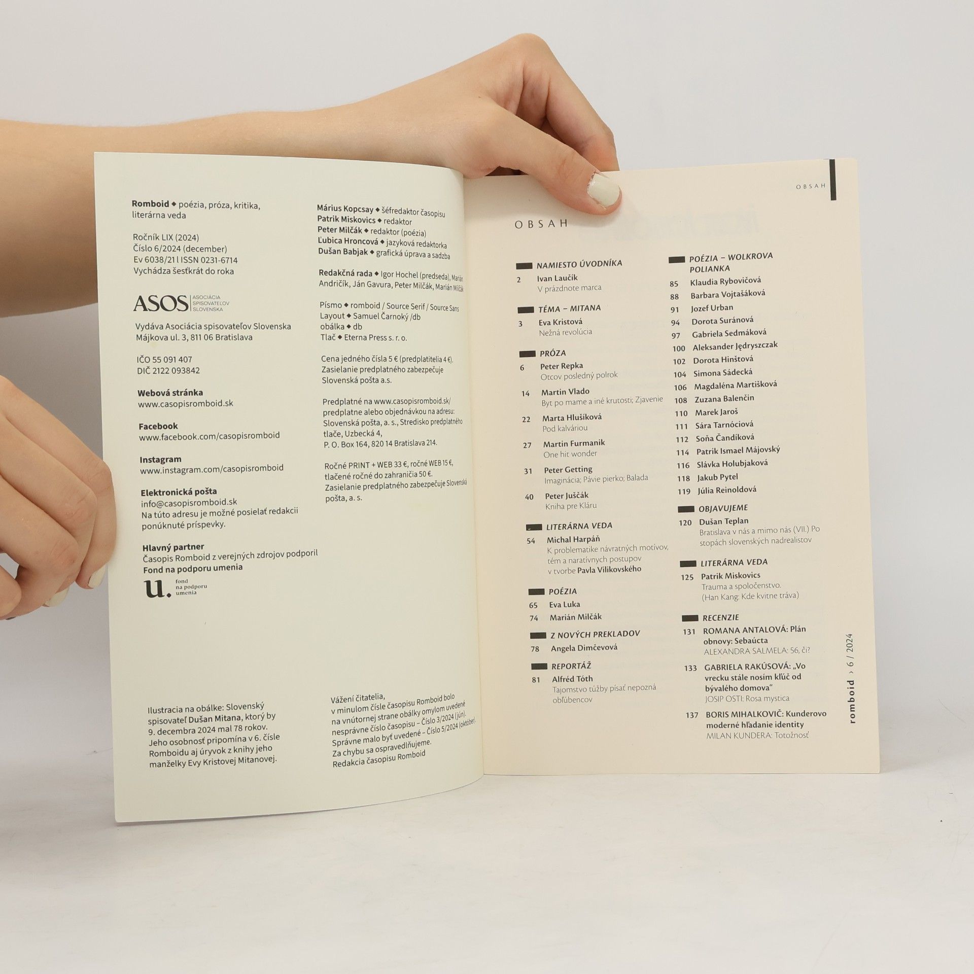Various authors Romboid 6/2024