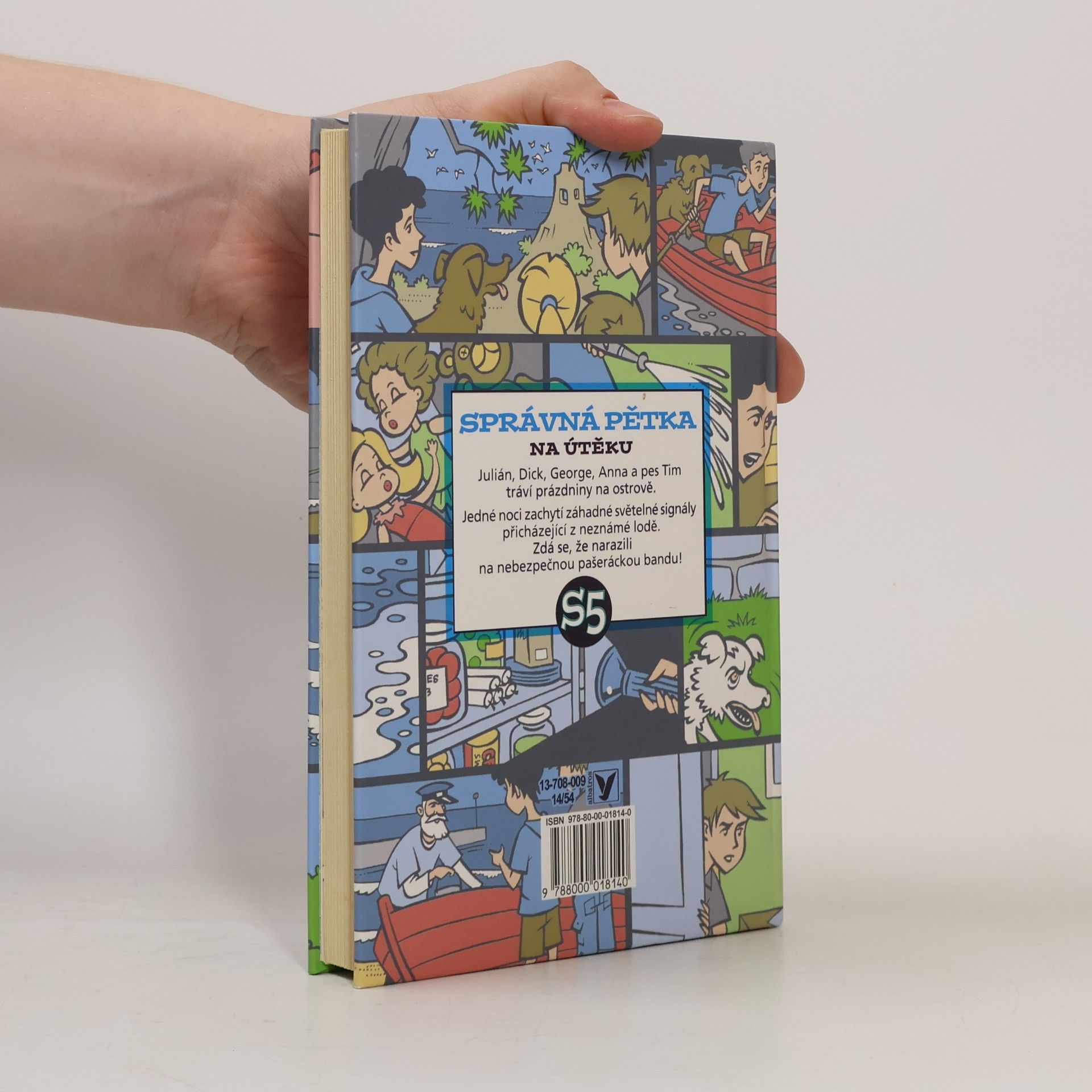 Enid Blyton Správná pětka. Na útěku