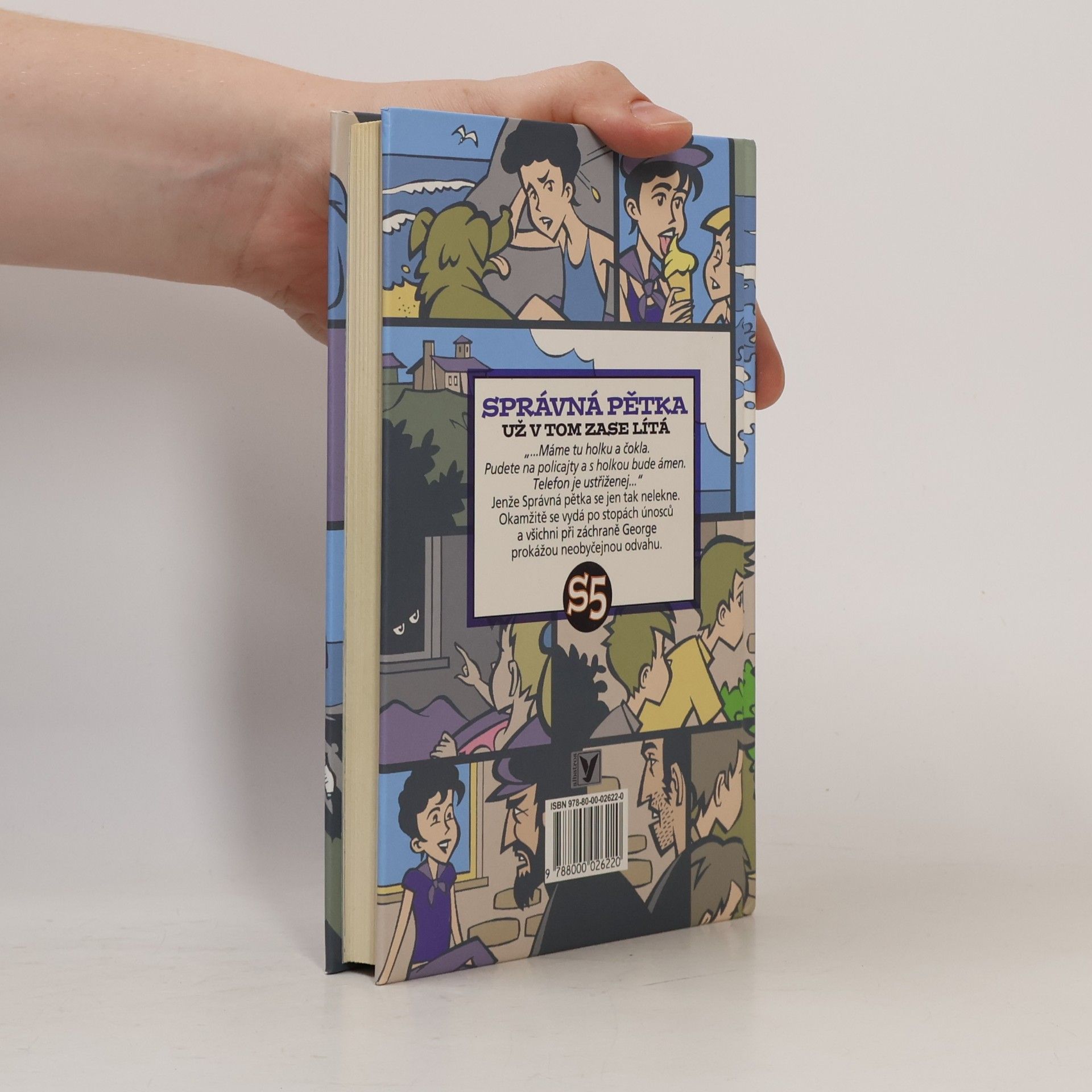 Enid Blyton Správná pětka už v tom zase lítá