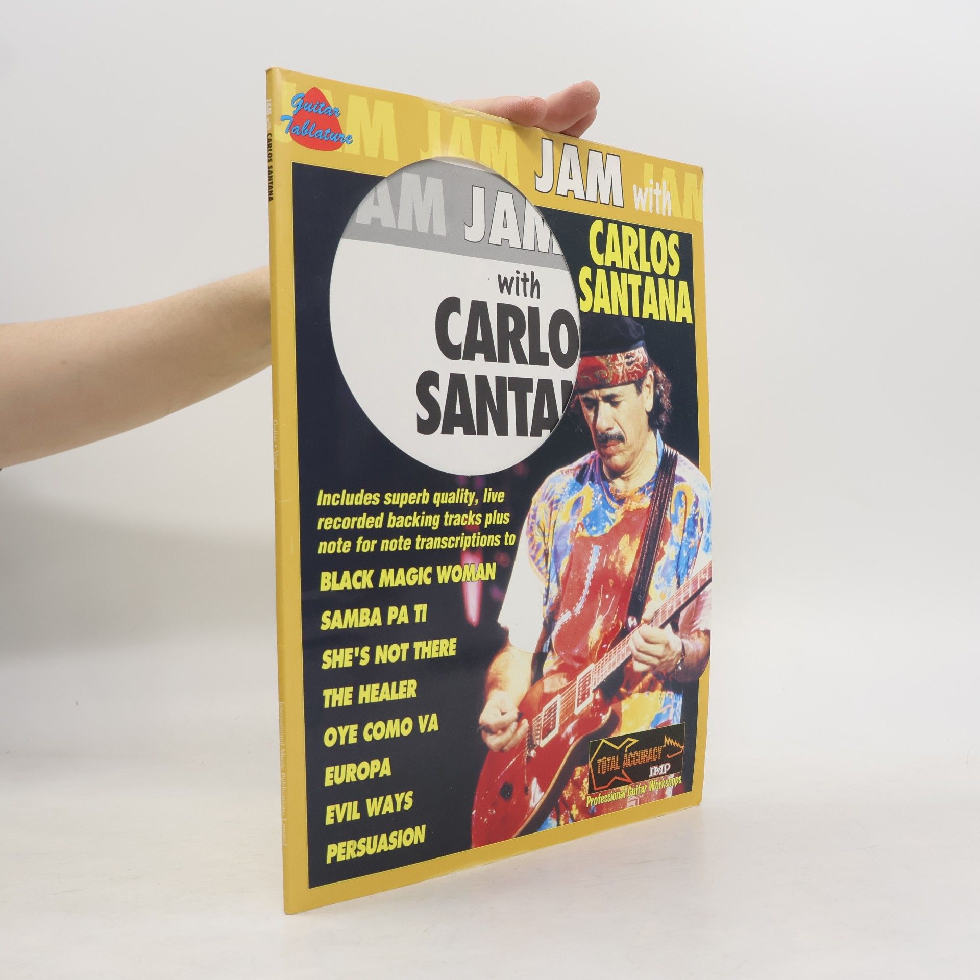 Carlos Santana Guitar Tablature: Jam With Carlos Santana