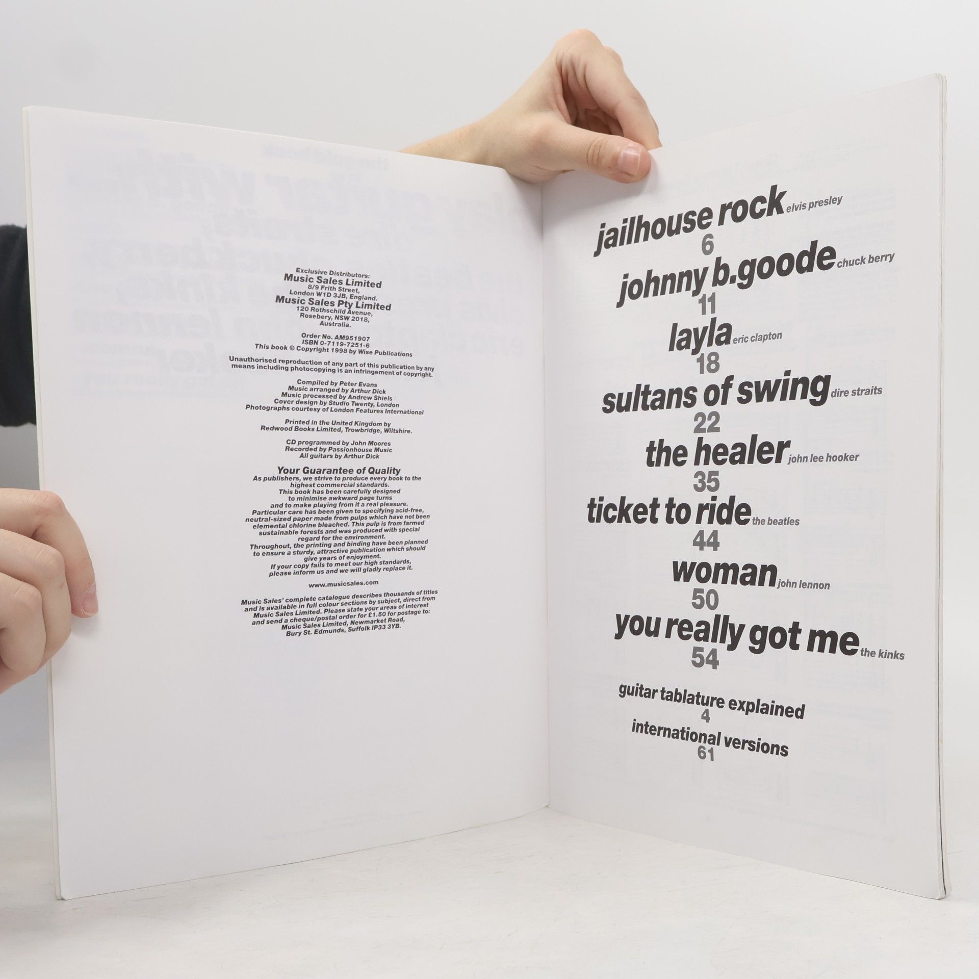Play Guitar With... The Gold Book