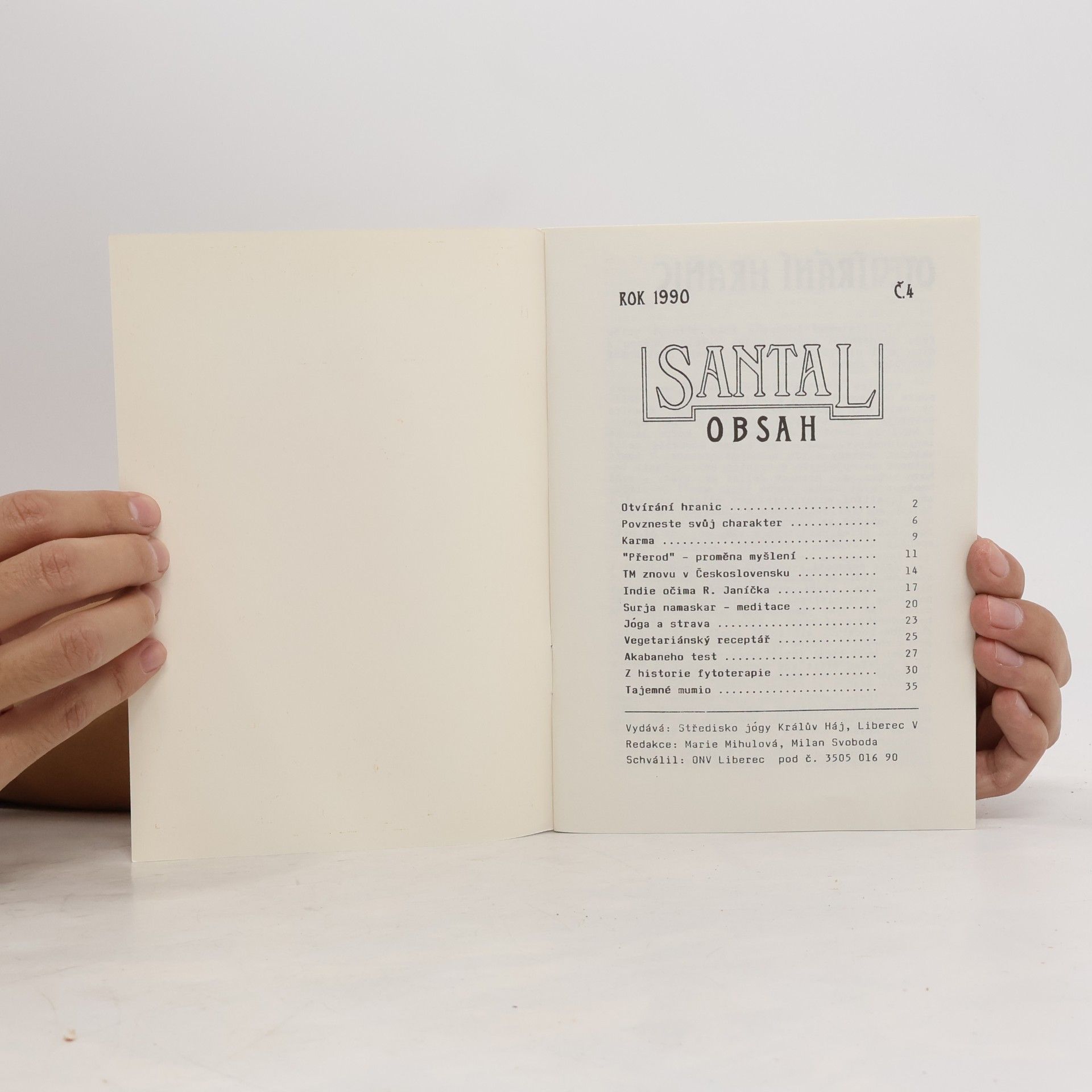 Kolektiv autorů Santal 4/1990