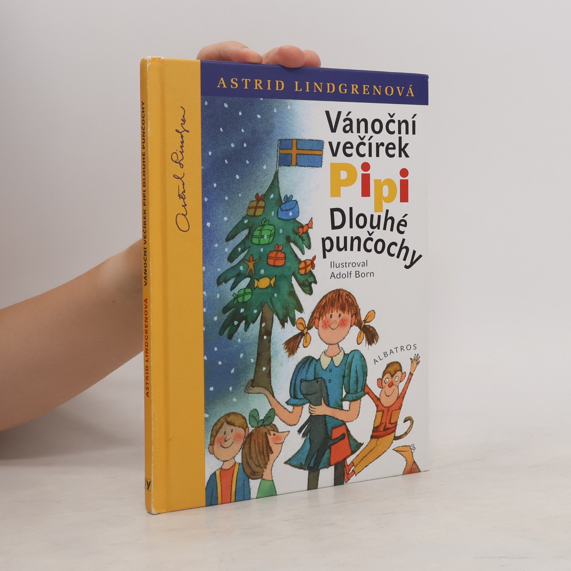 Astrid Lindgren Vánoční večírek Pipi Dlouhé punčochy