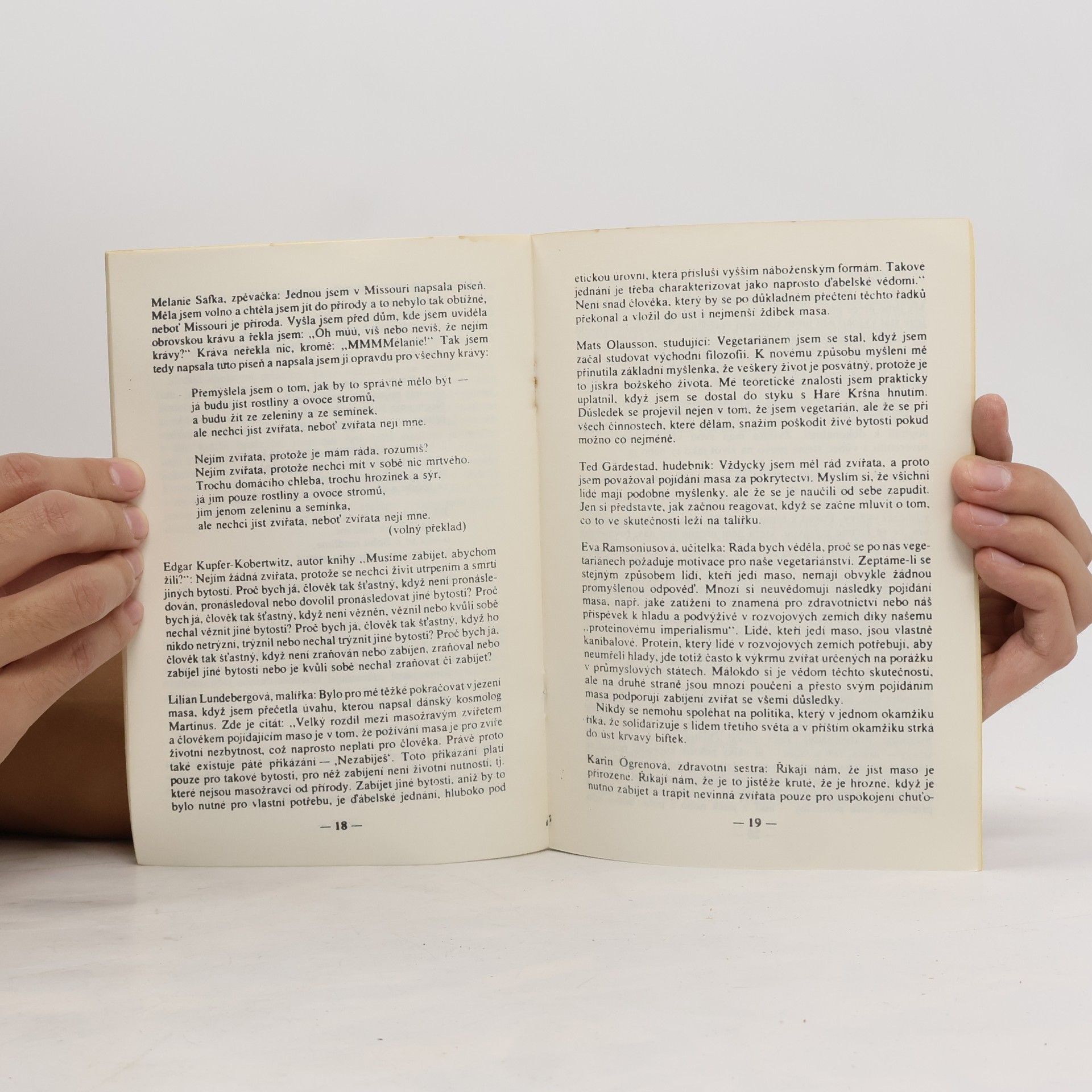 Collectif d'auteurs Górakšja a vegetariánství