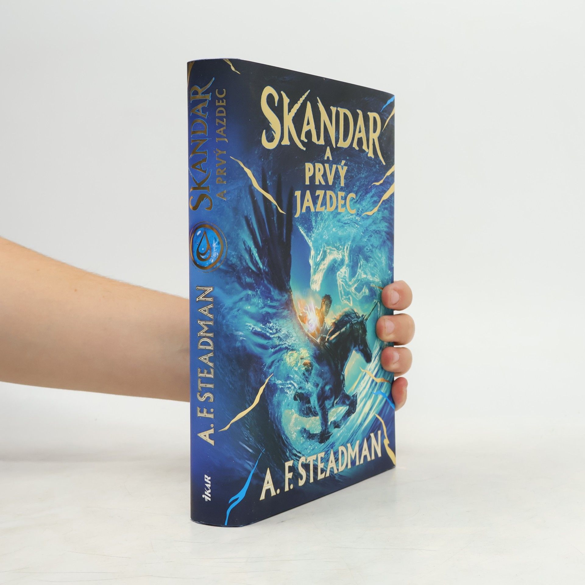 A. F. Steadman Skandar a prvý jazdec