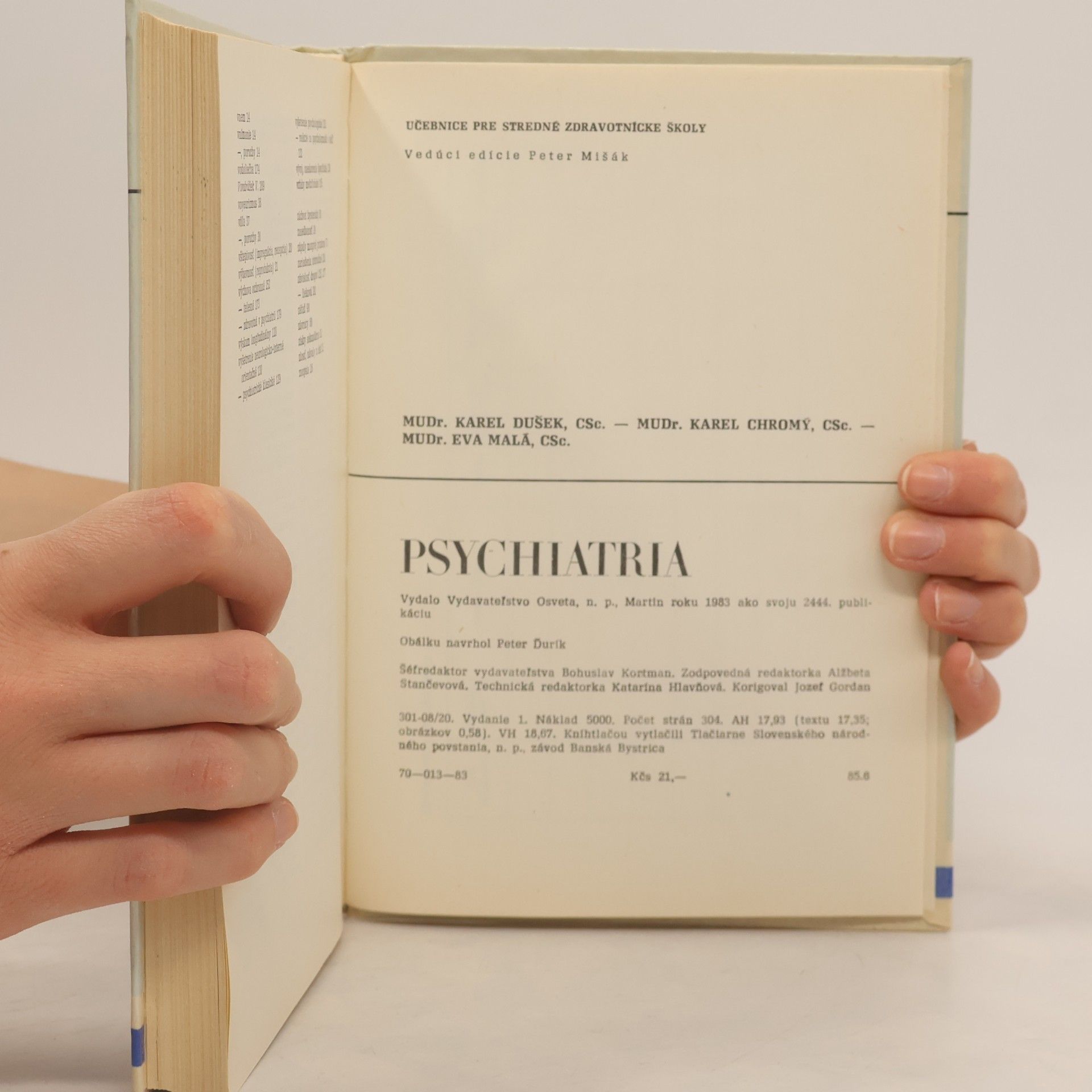 Karel Dušek Psychiatria