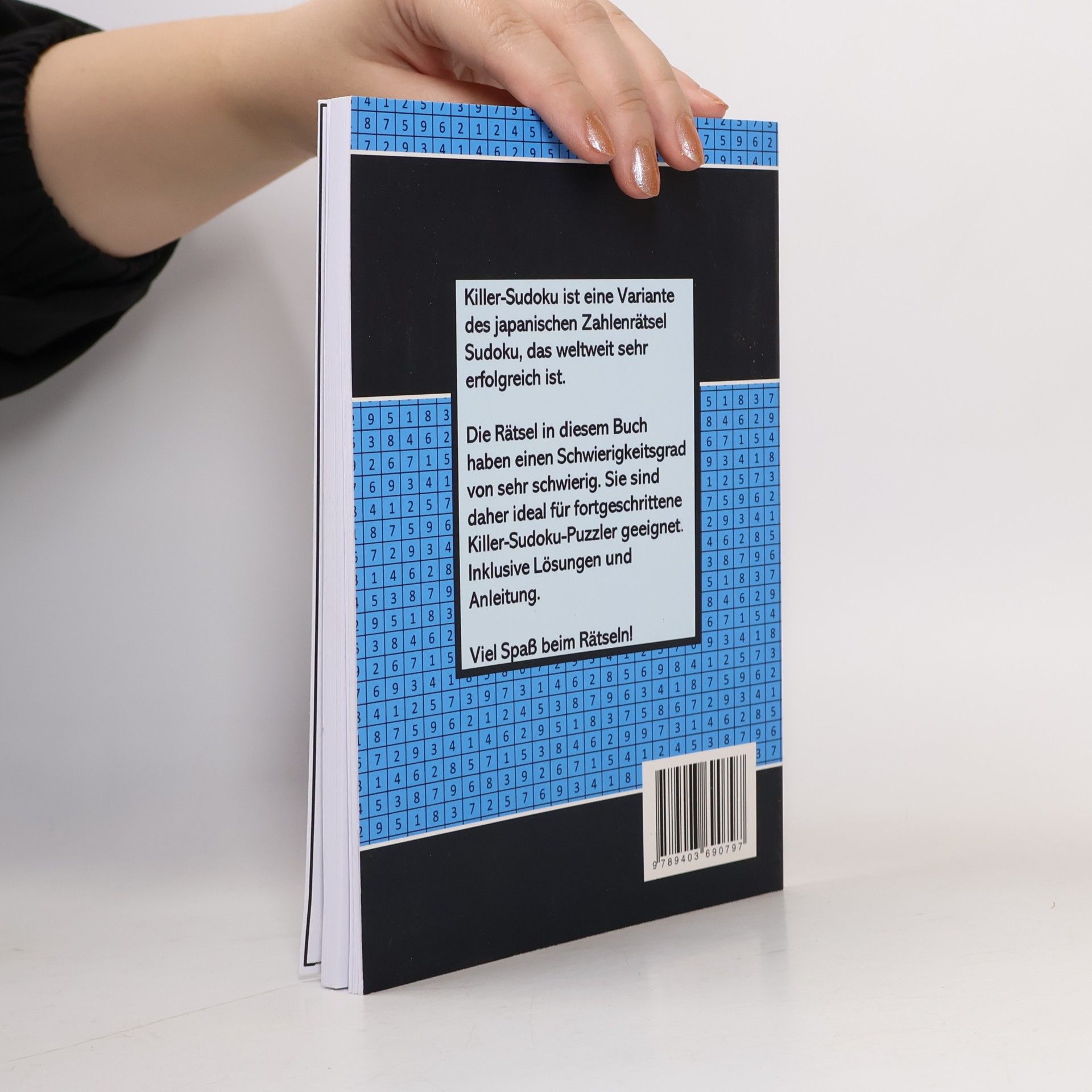 Sudoku Puzzlebücher Killer Sudoku sehr schwierig - 100 Rätsel für Experten