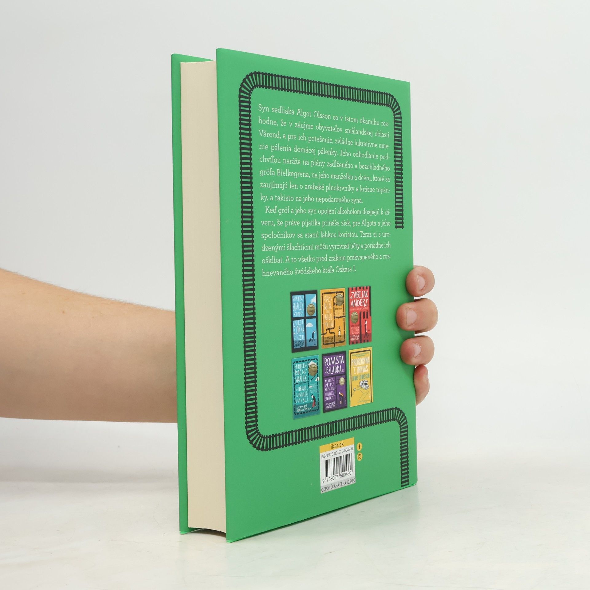 Jonas Jonasson Algot, Anna Stina a požehnaná pálenka