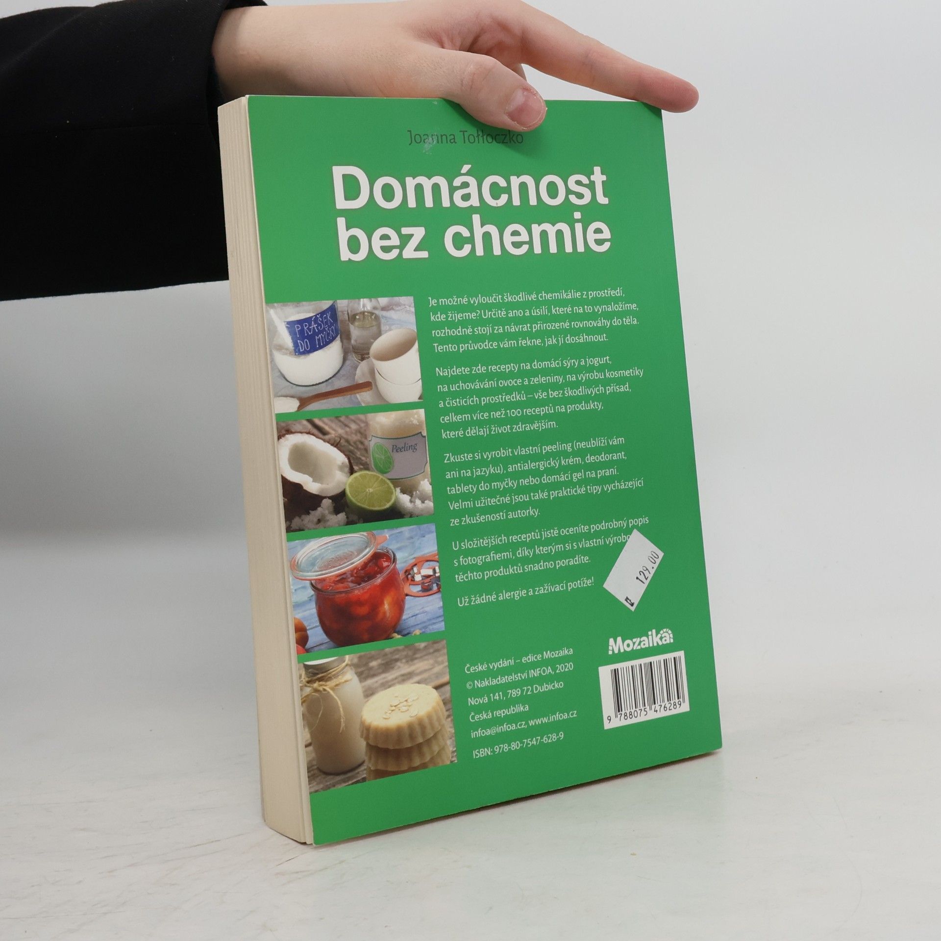 Joanna TołłoczkoSyndoman Domácnost bez chemie : šetrné čištění, uchovávání potravin, péče tělo