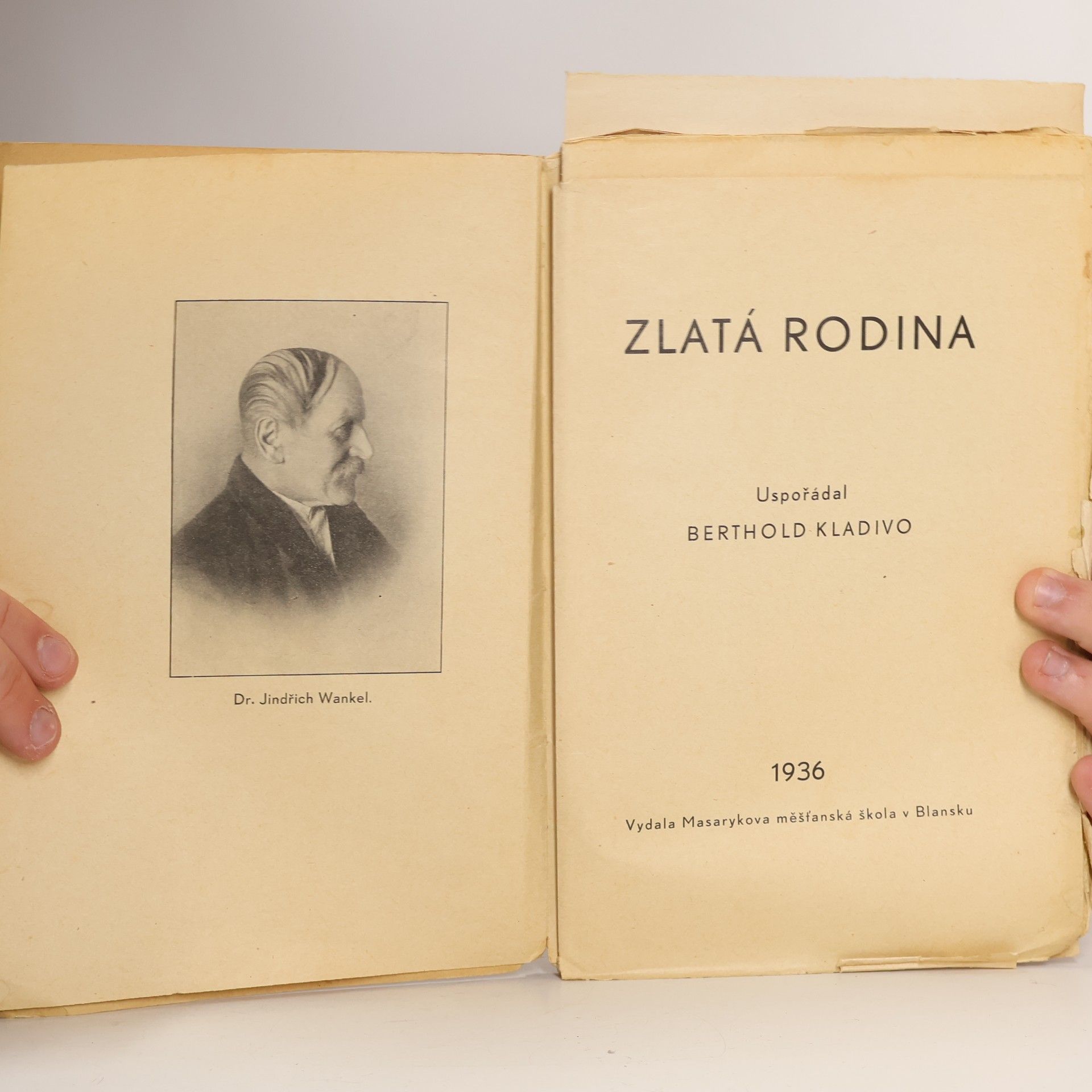 Dr. Jindřich Wankel Zlatá rodina