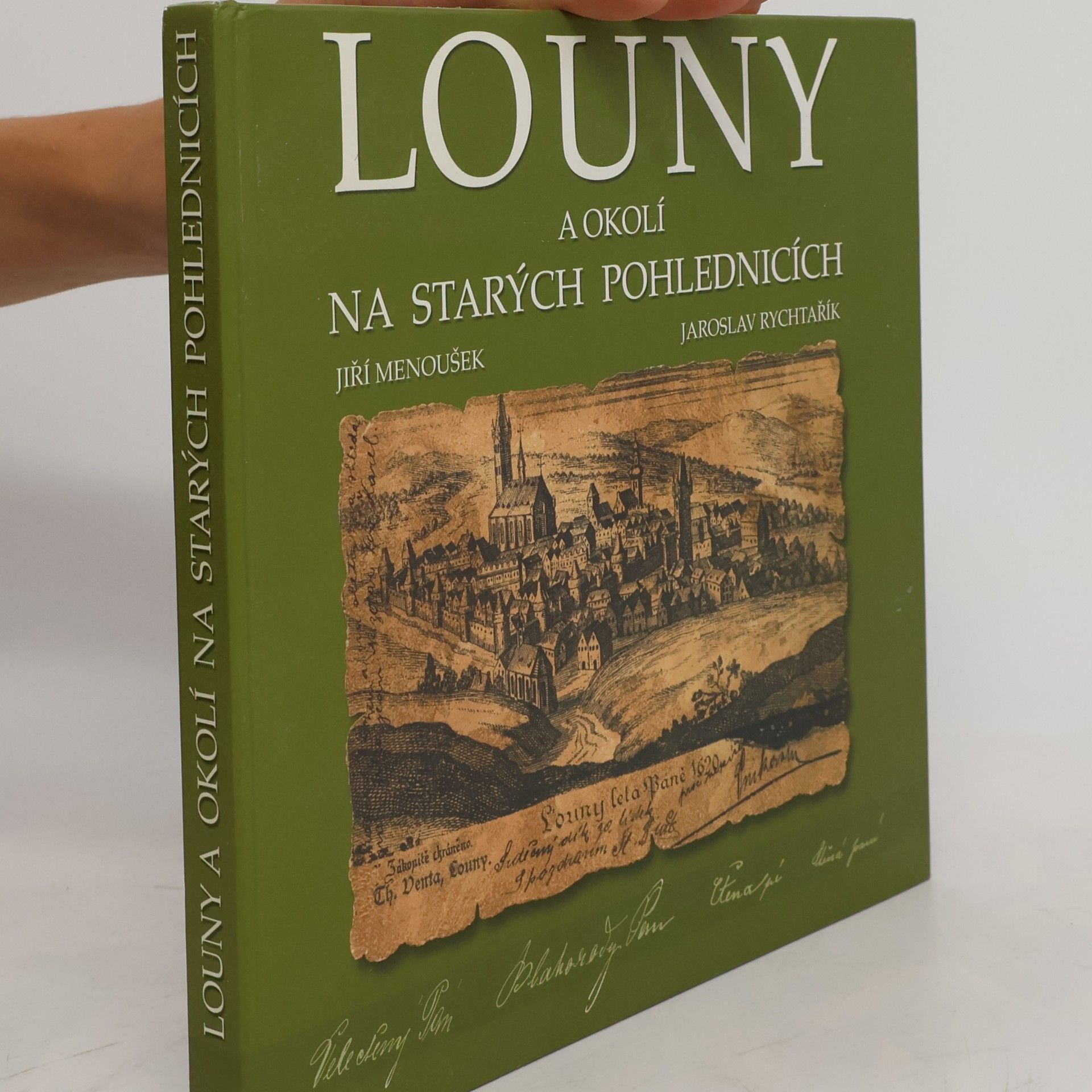 Jiří Menoušek Louny a okolí na starých pohlednicích