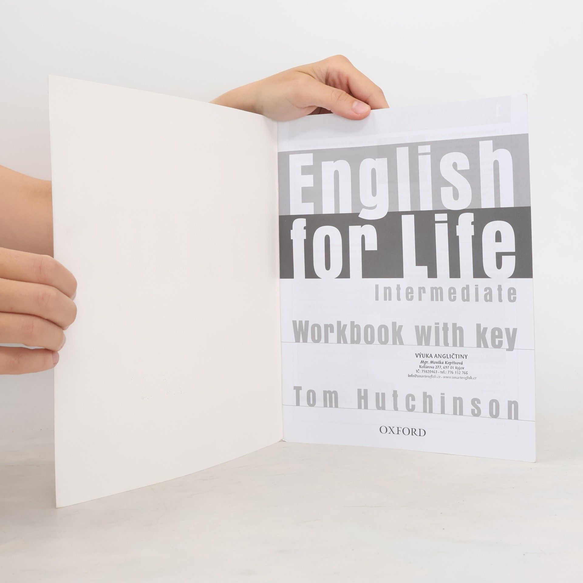 Tom Hutchinson English for Life Intermediate Workbook With Key