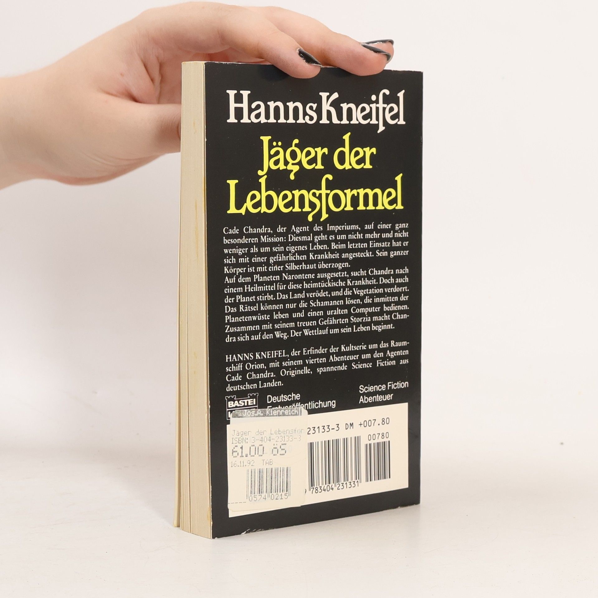 Hans Kneifel Jäger der Lebensformel