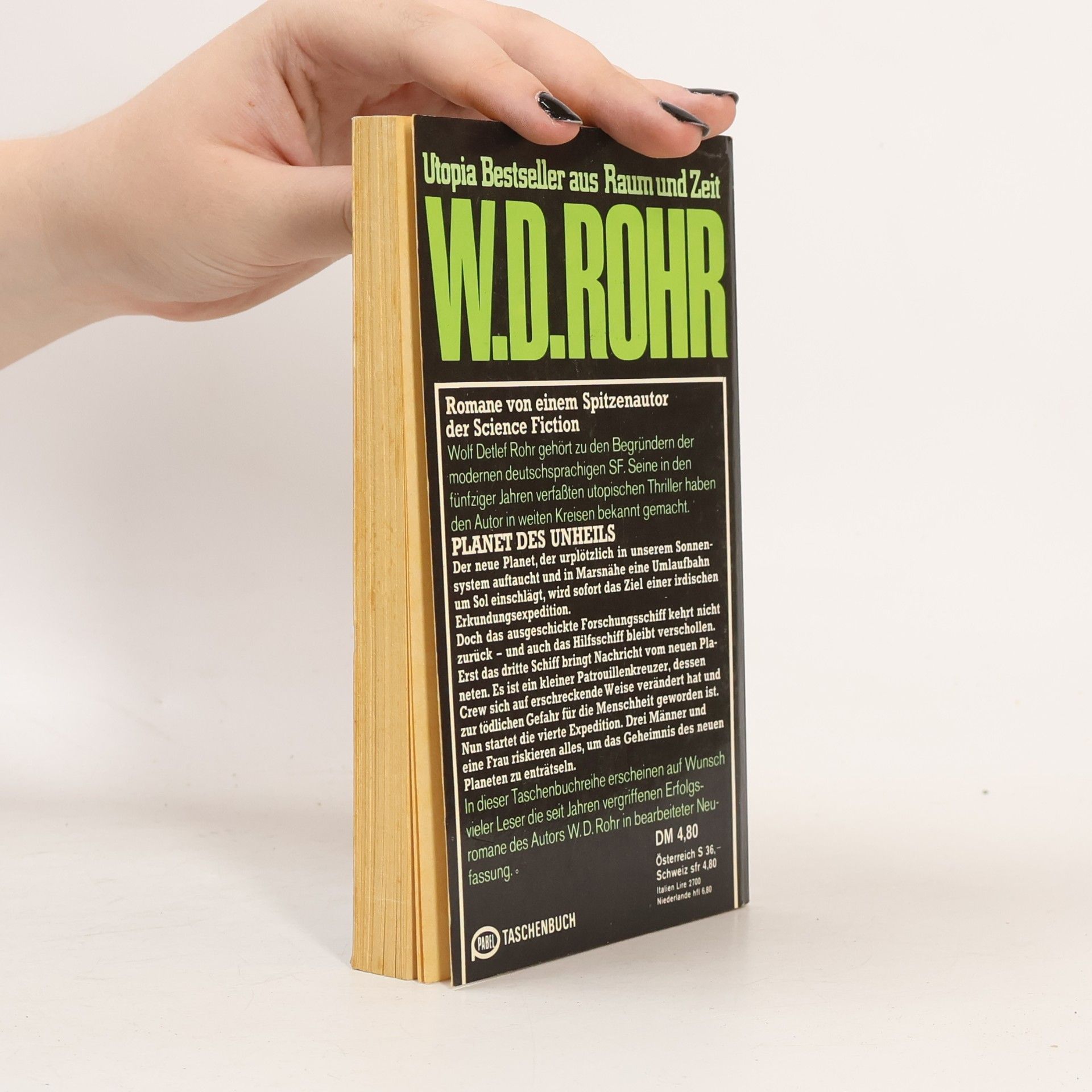 W. D. Rohr Planet des Unheils