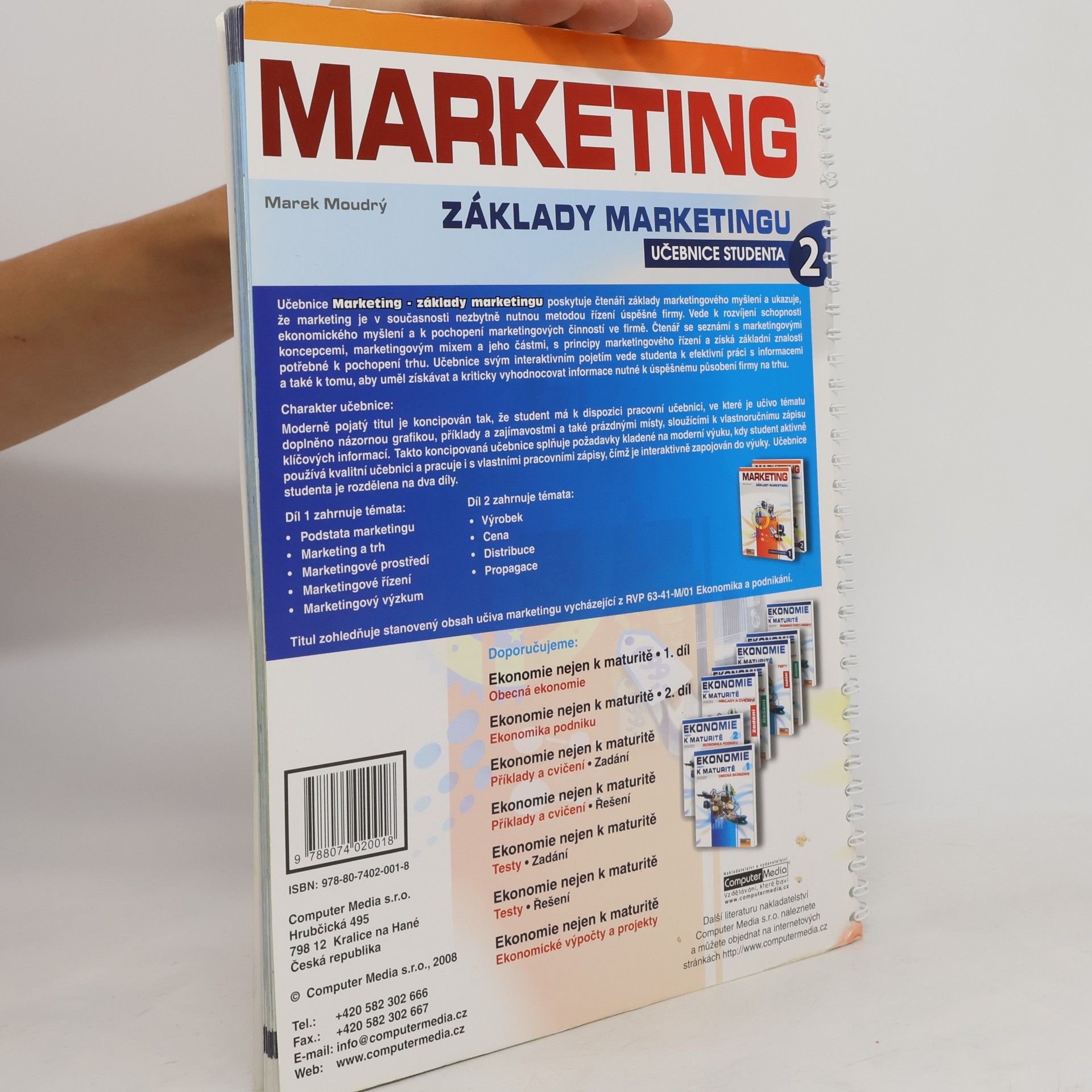 Marek Moudrý Marketing Základy marketingu 2