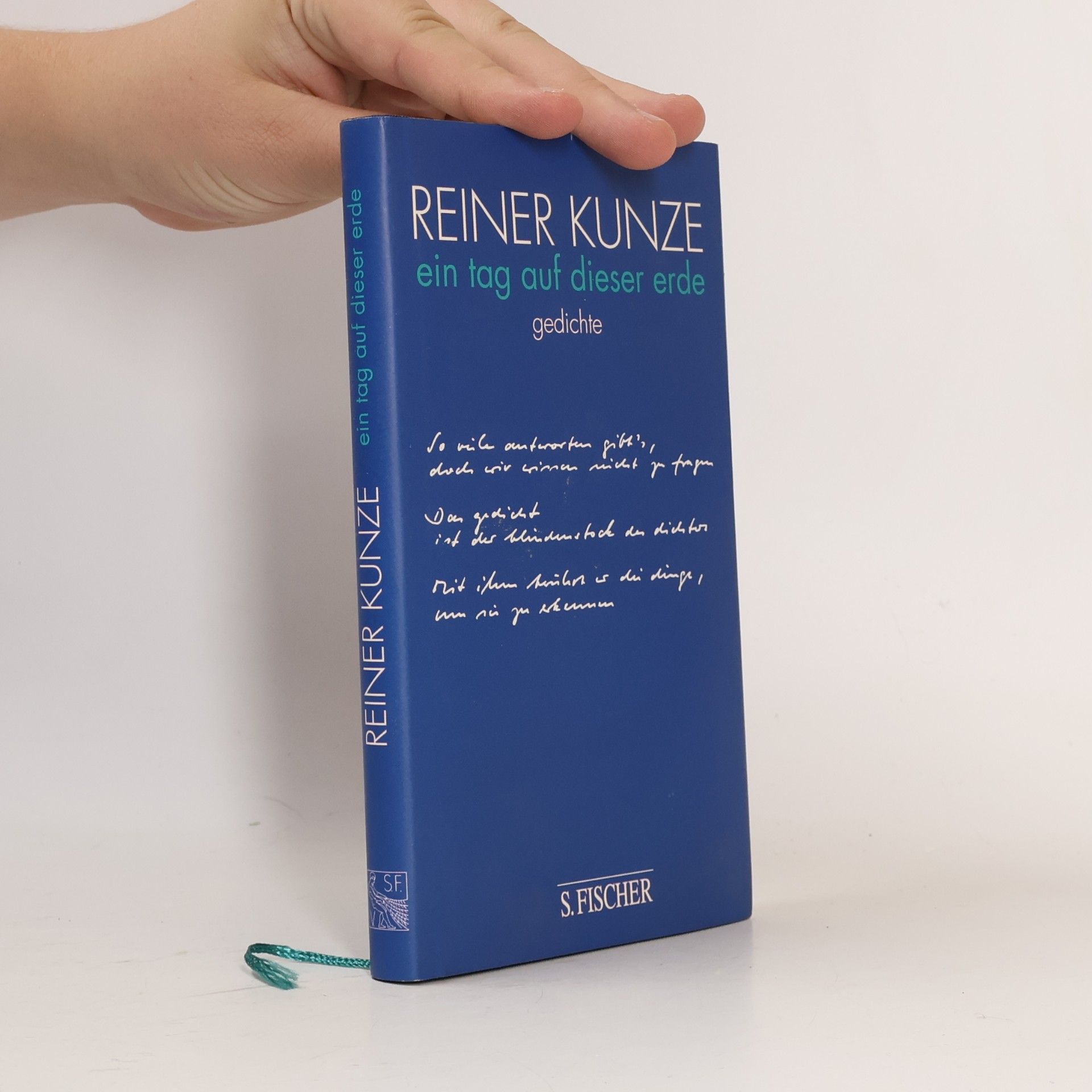 Reiner Kunze Ein Tag auf dieser Erde