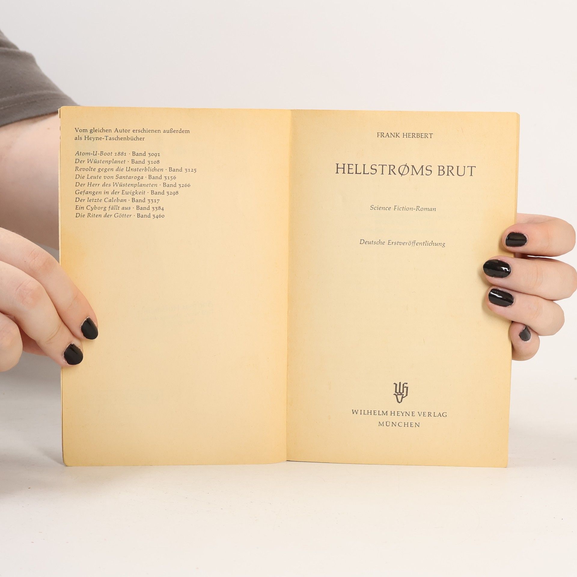 Frank Herbert Hellströms Brut.