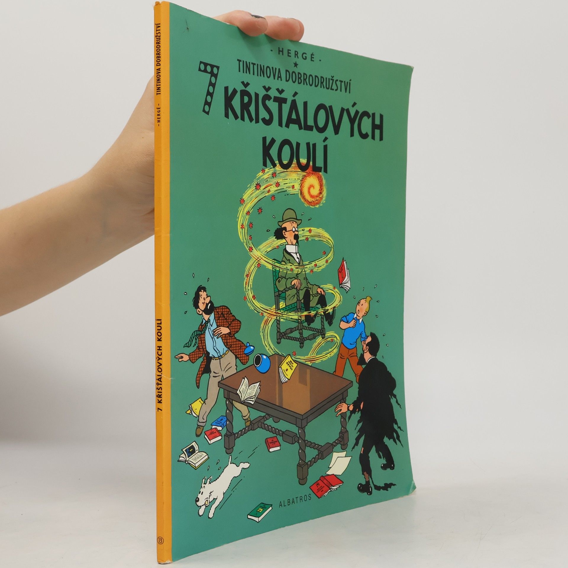 Hergé 7 křišťálovách koulí