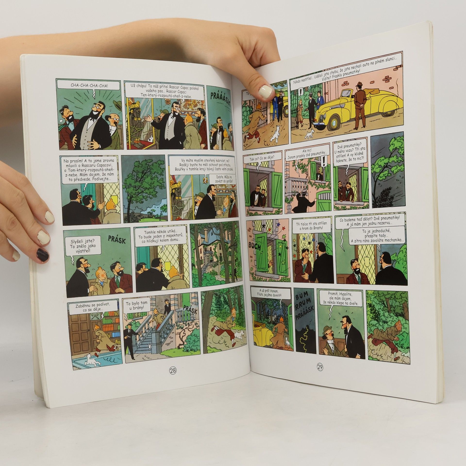 Hergé 7 křišťálovách koulí