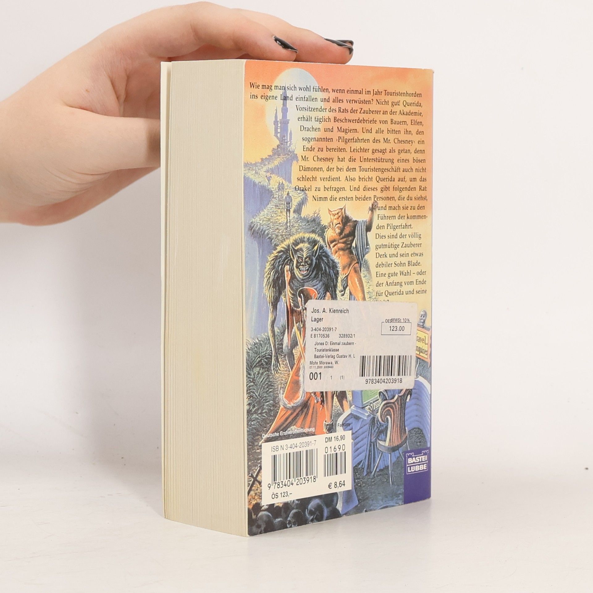 Diana Wynne Jones Einmal zaubern, Touristenklasse