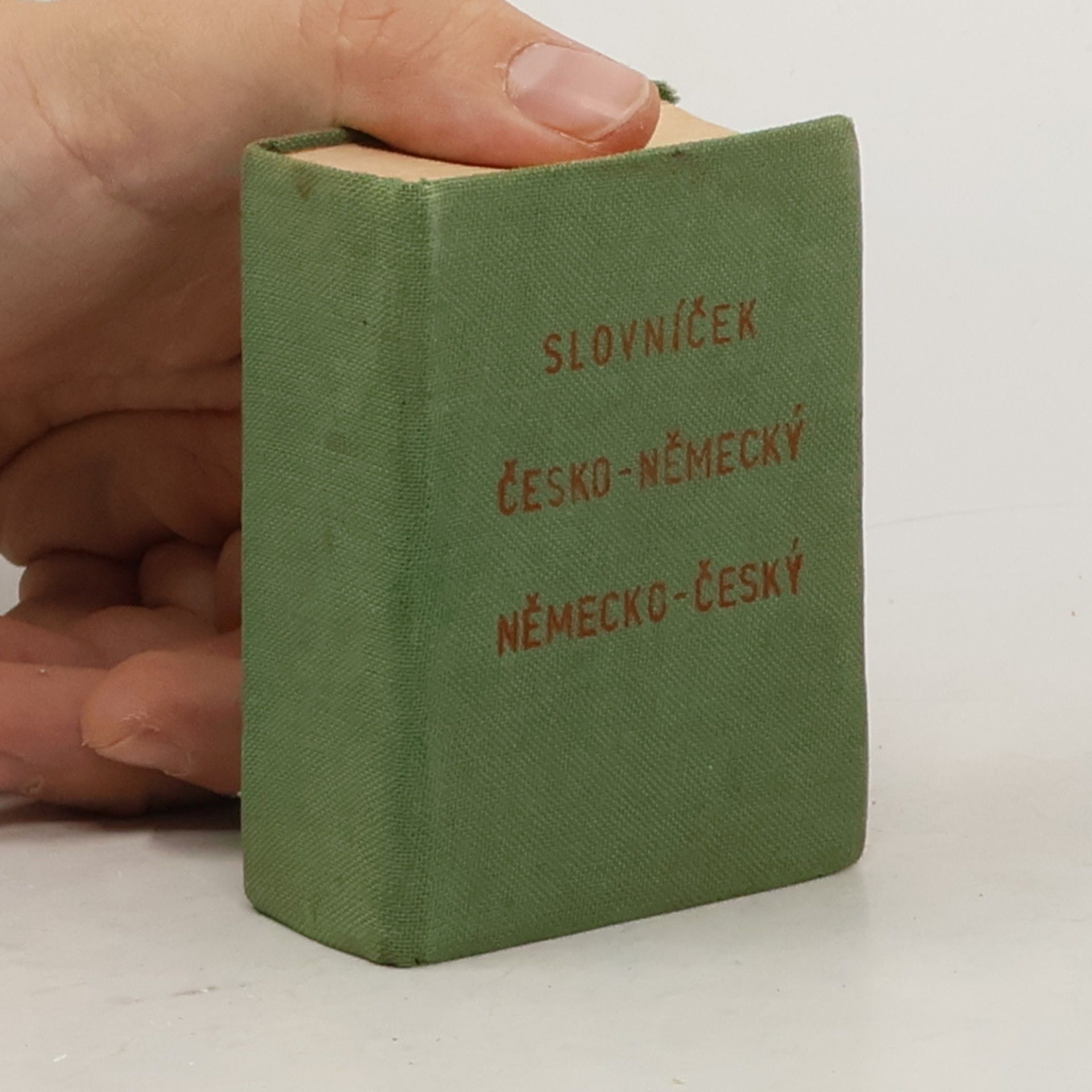 J. Štěpán Kolibří slovníček česko-německý a německo-český I. díl česko-německý