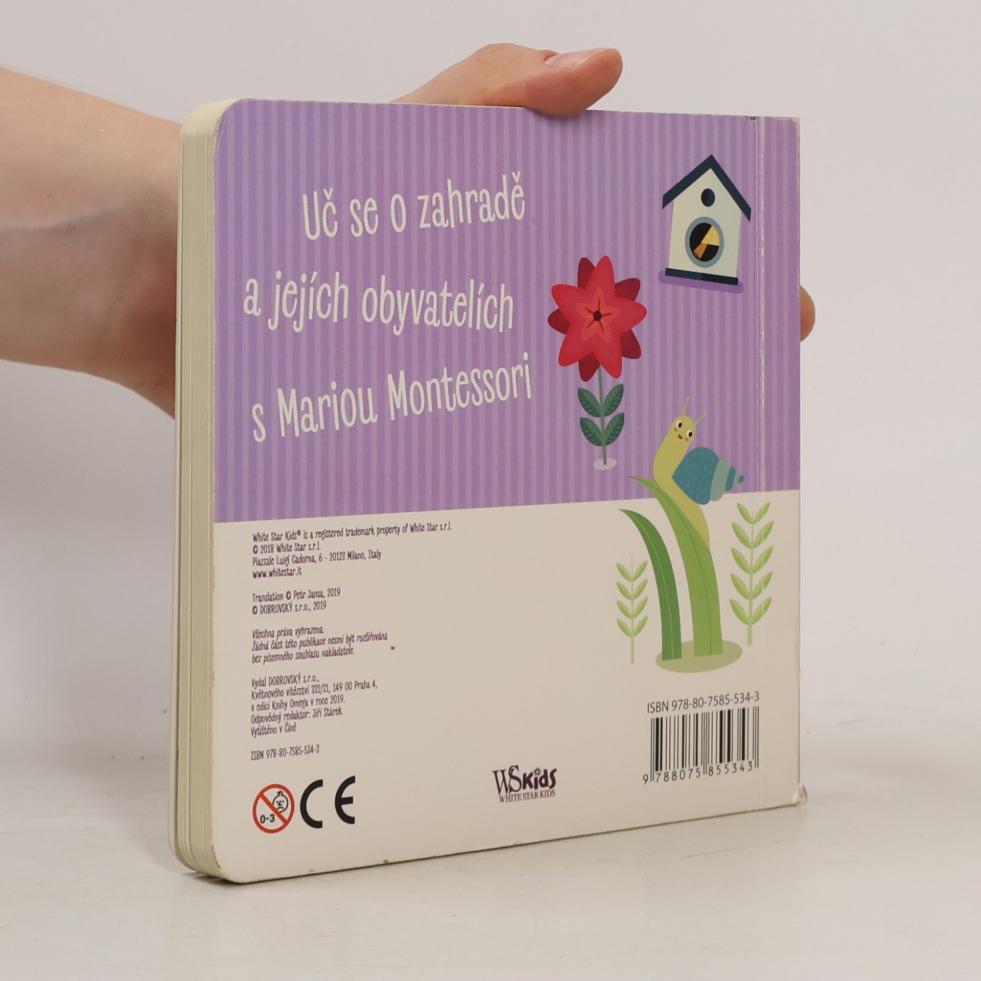 Chiara Piroddi Má první knížka o hmyzu a zahradě