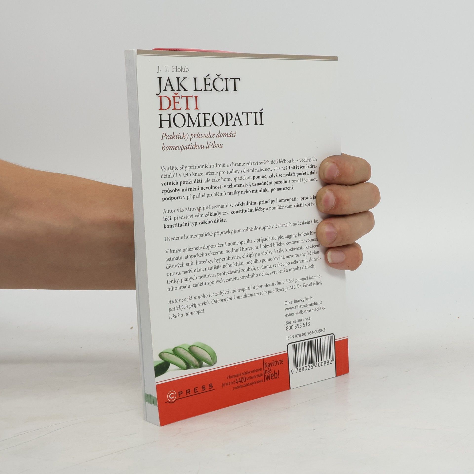J. T. Holub Jak léčit děti homeopatií