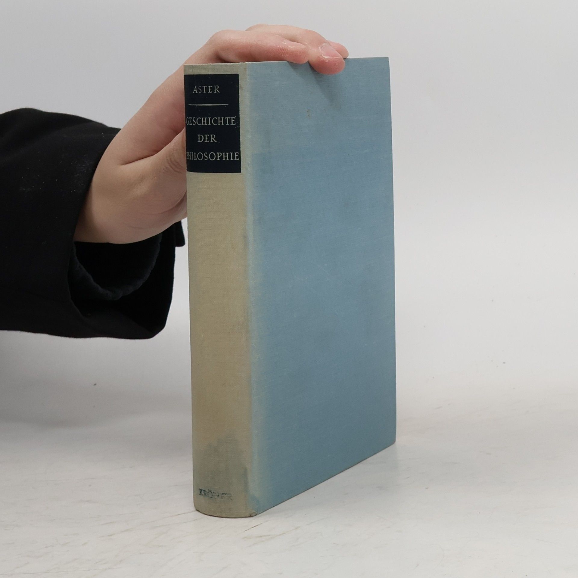 Ernst von Aster Geschichte der Philosophie